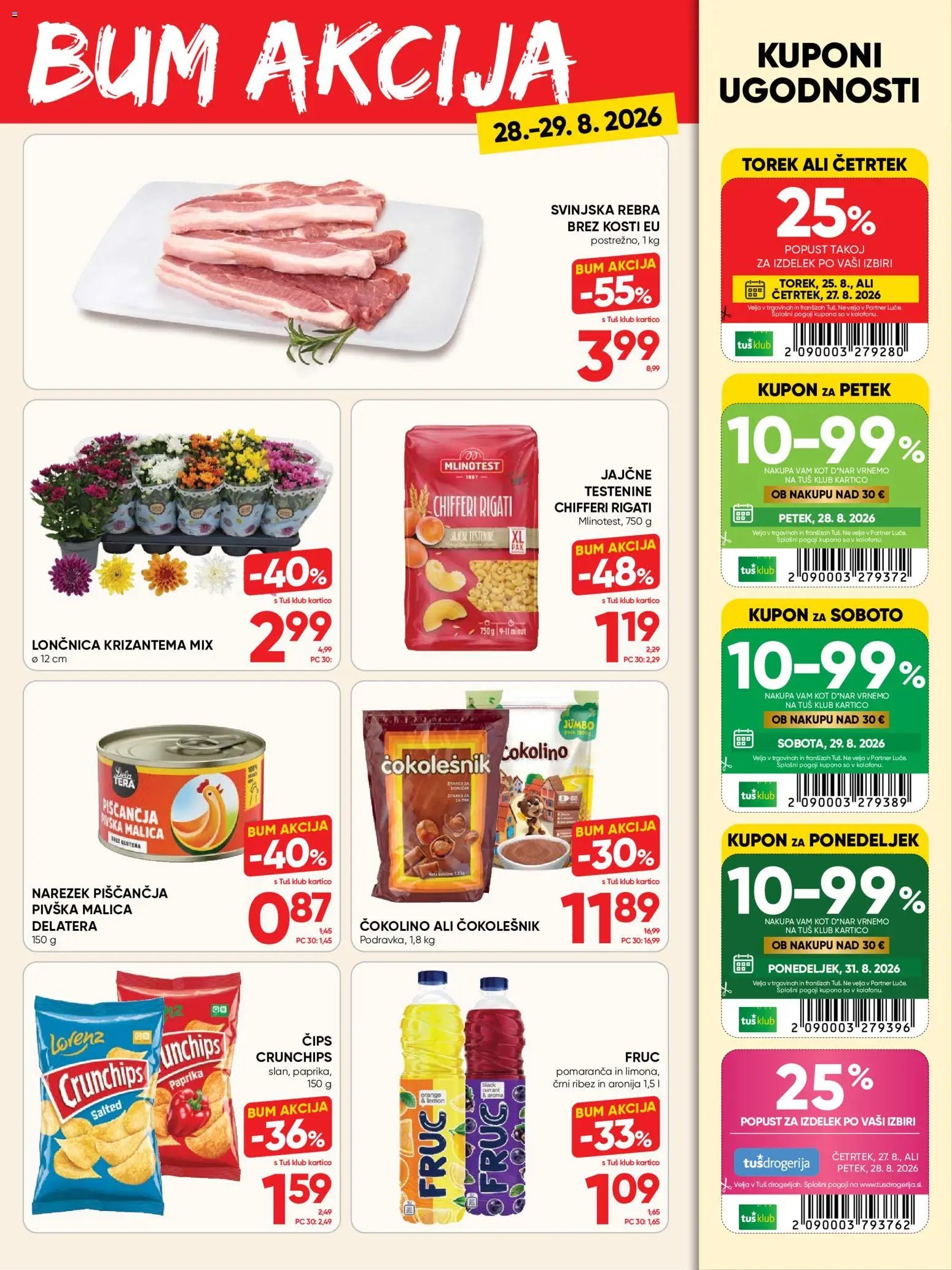 Tuš katalog