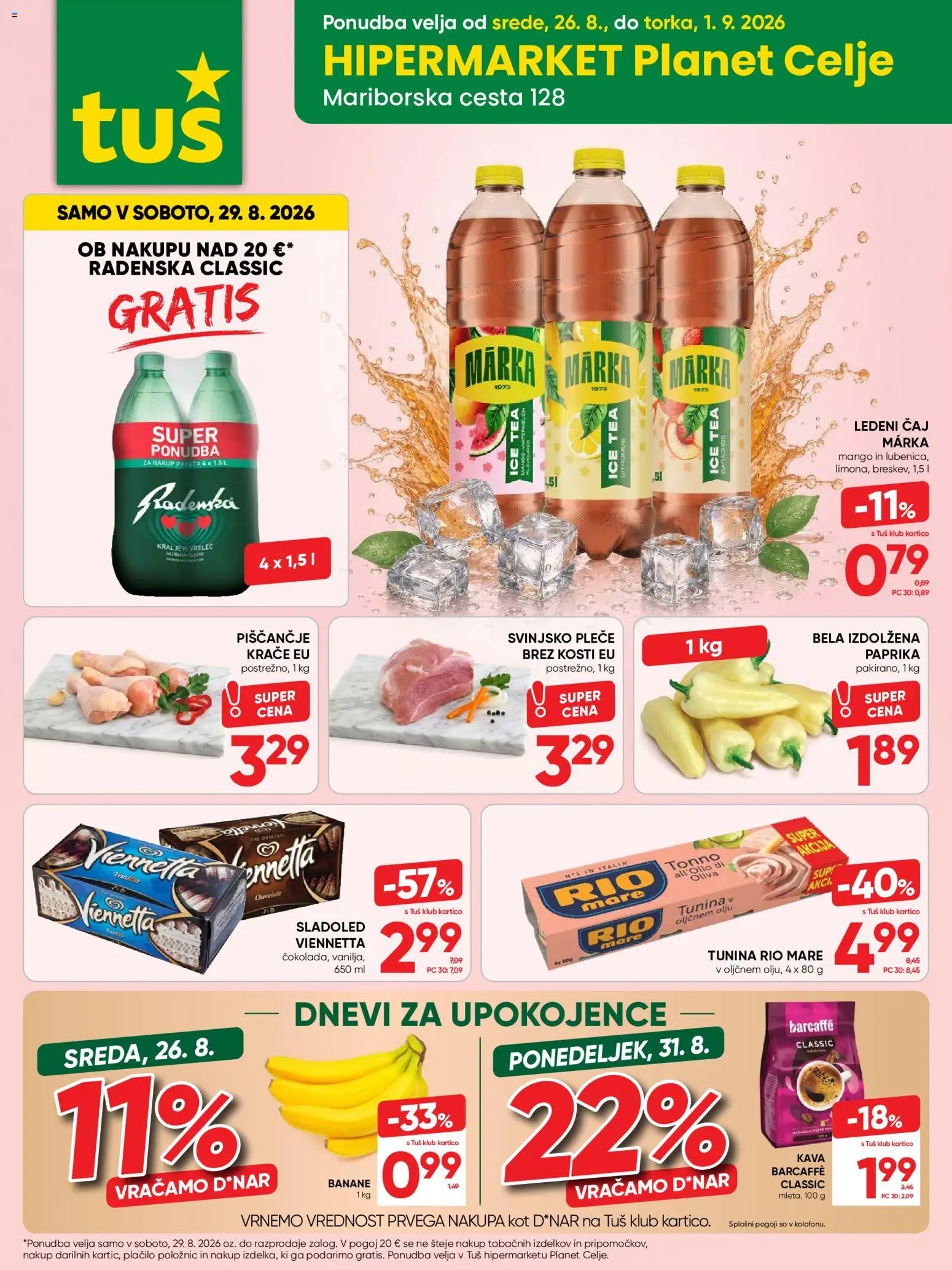 Tuš katalog