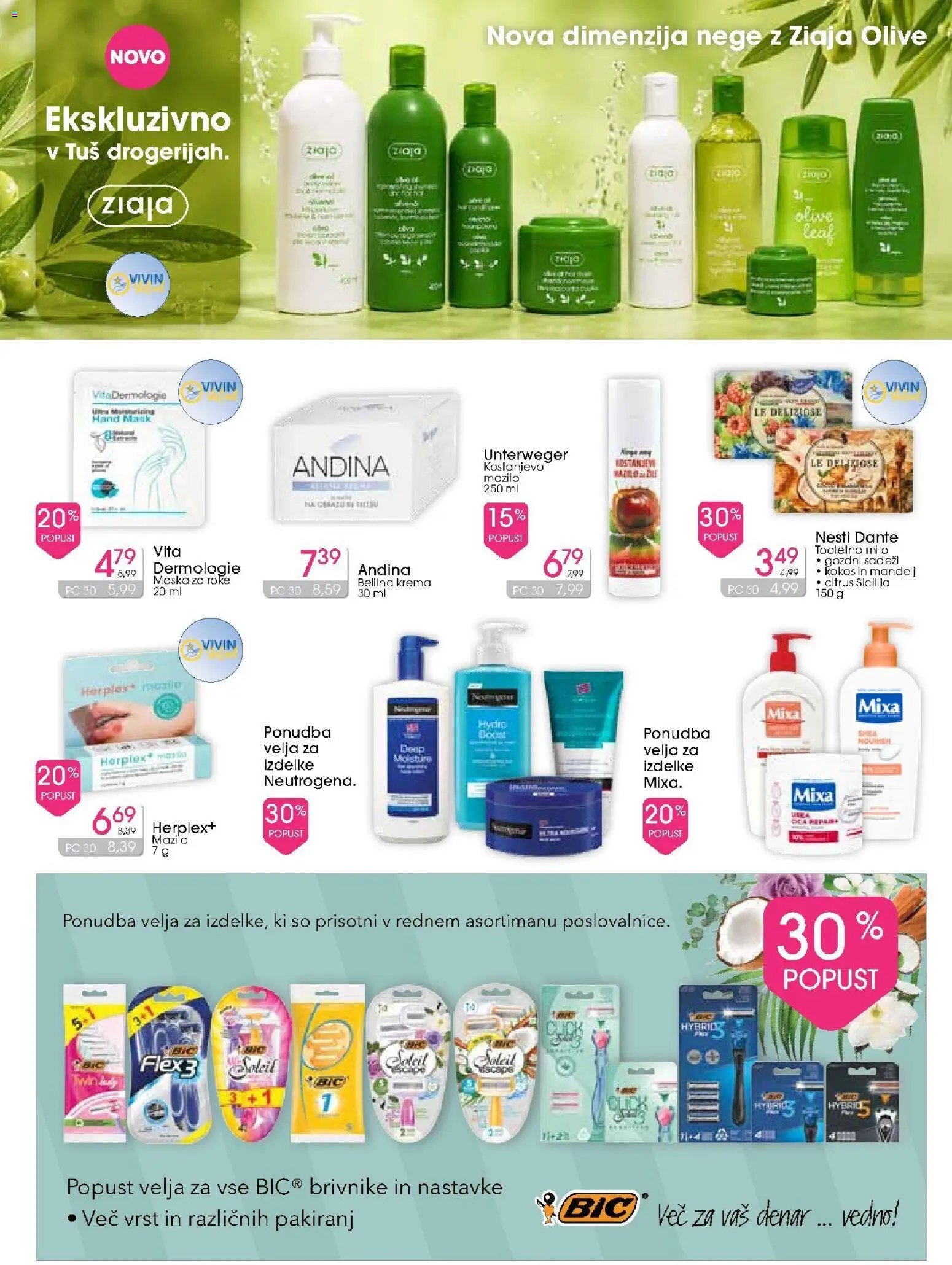 Tuš drogerija katalog