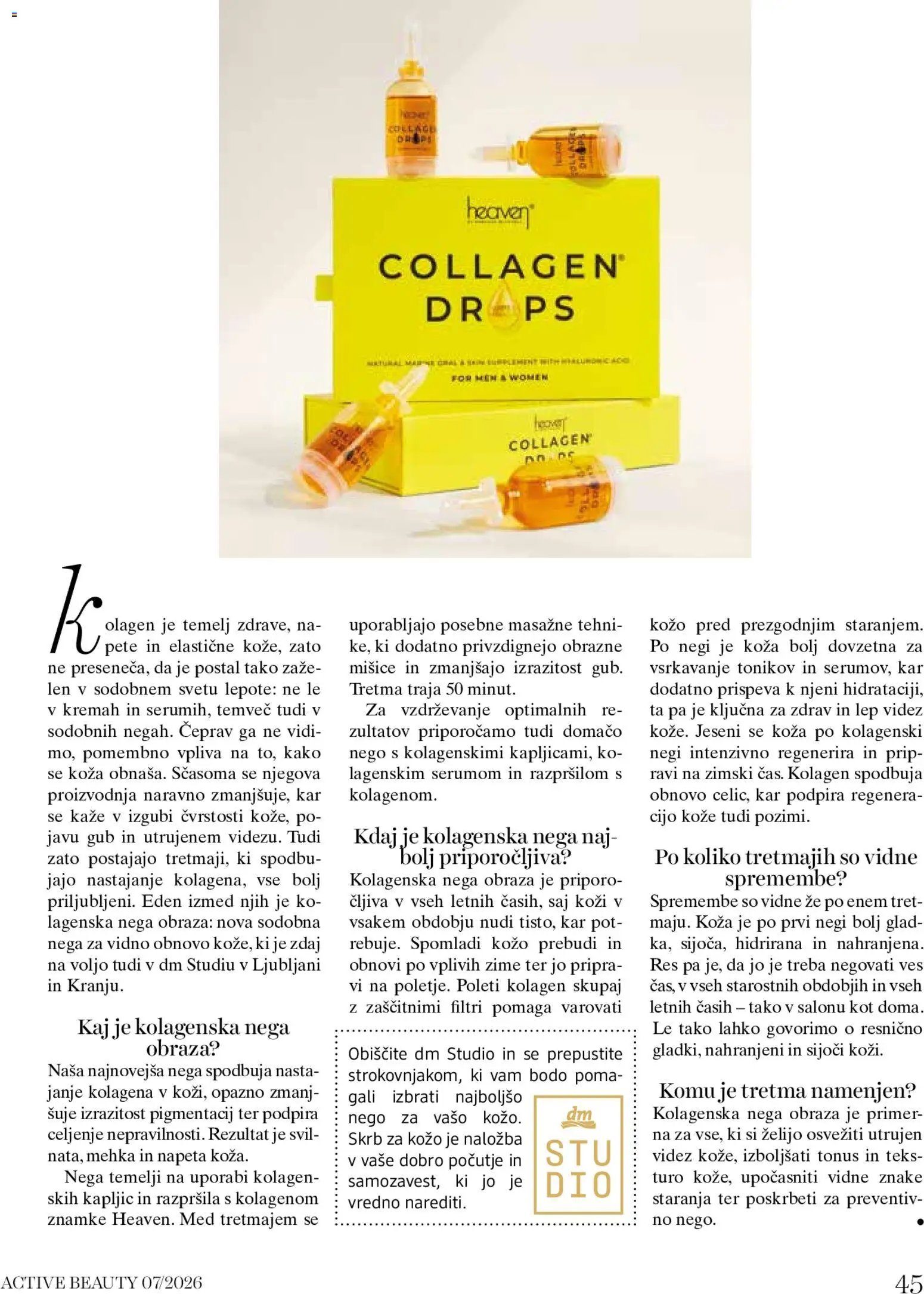DM Drogerie Markt active beauty