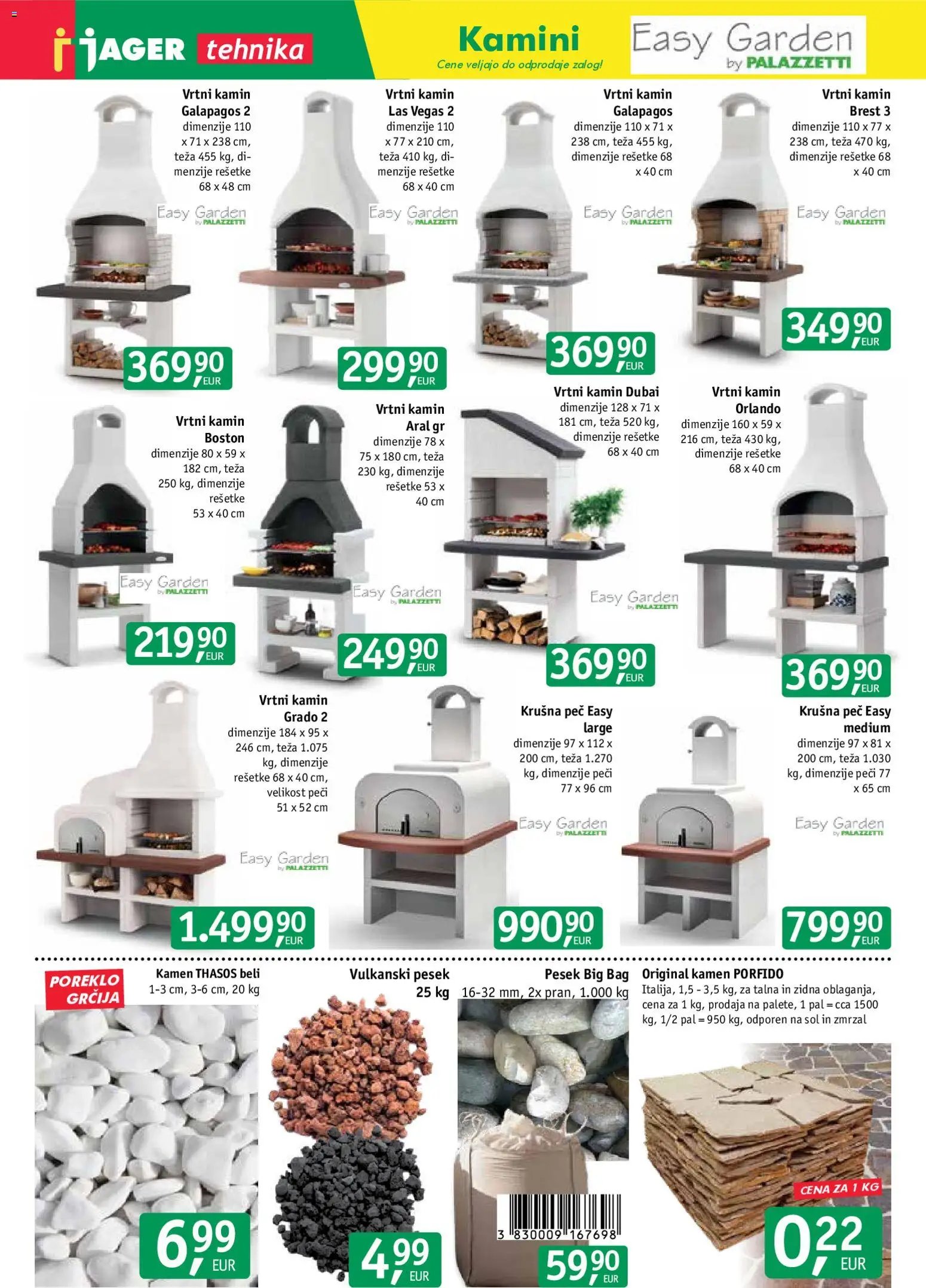 Jager katalog tlakovcev
