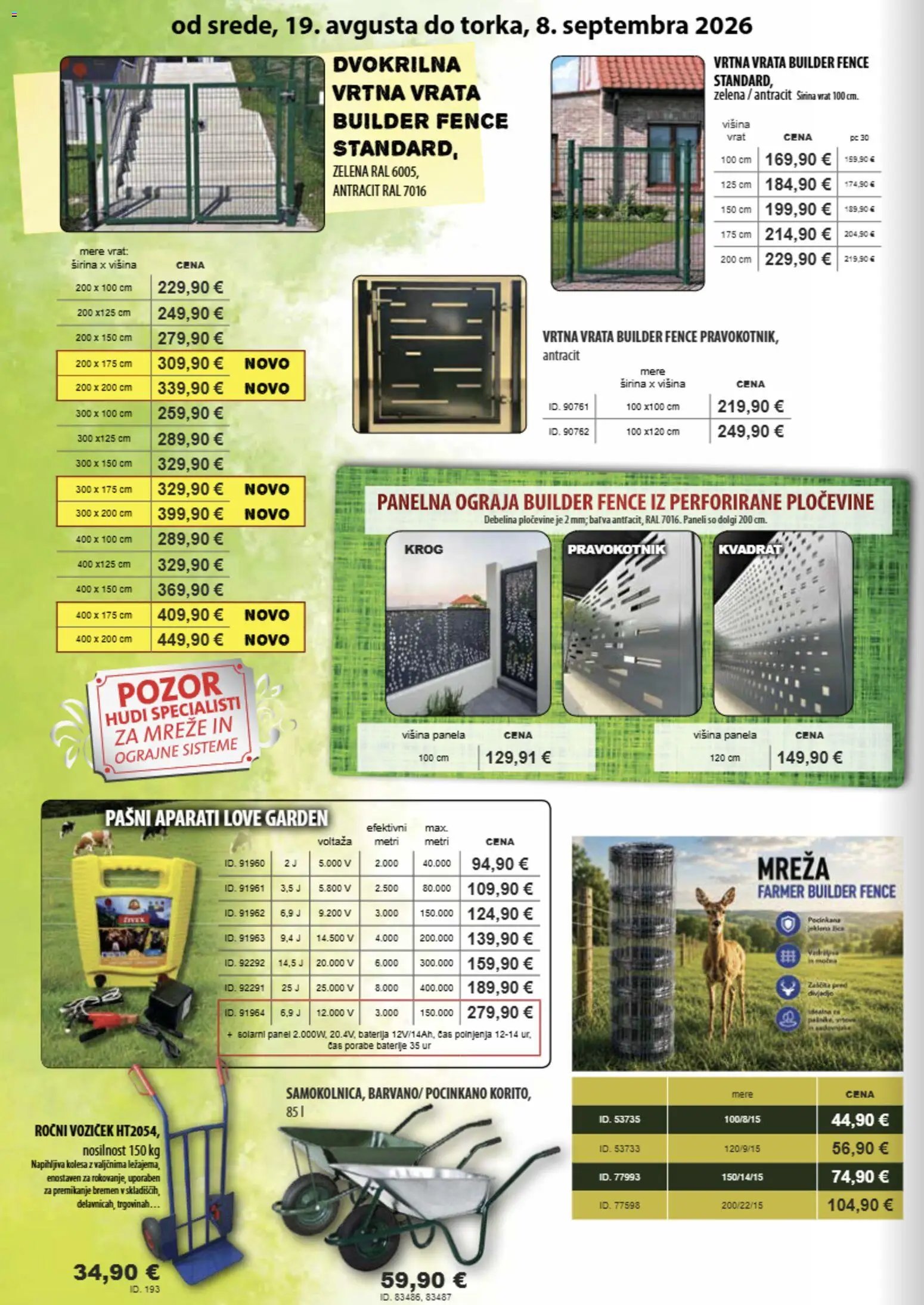 Živex katalog
