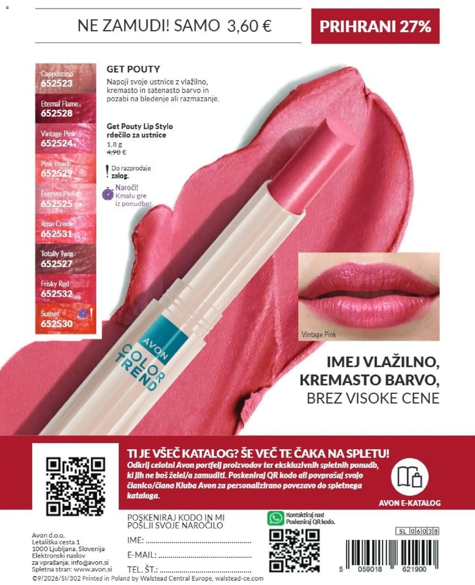 Avon katalog