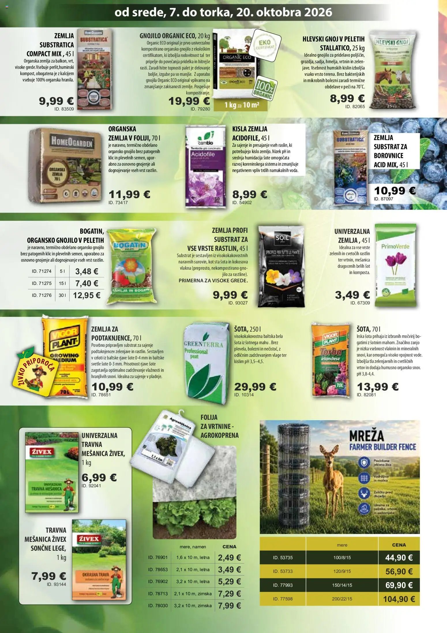 Živex katalog