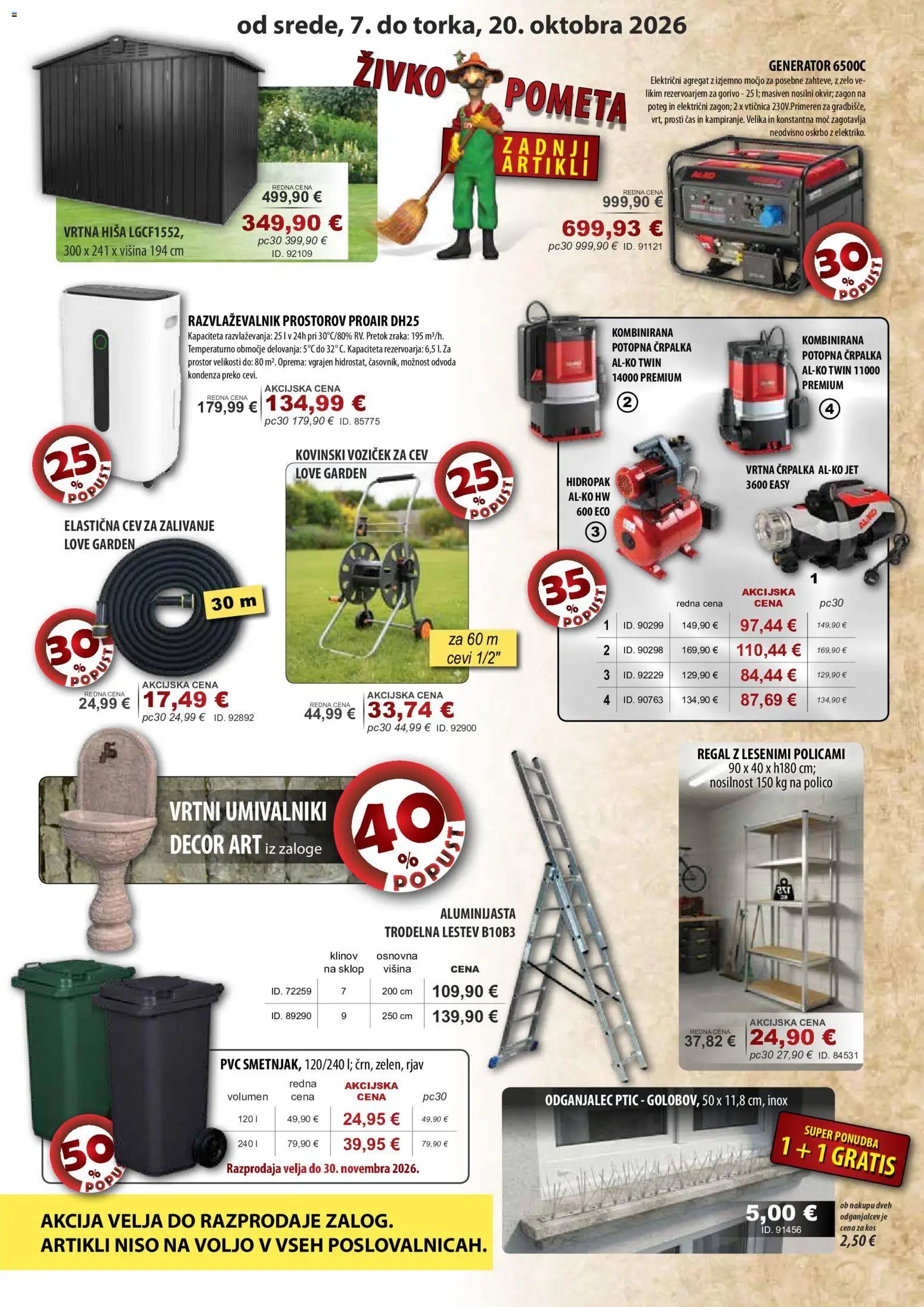 Živex katalog