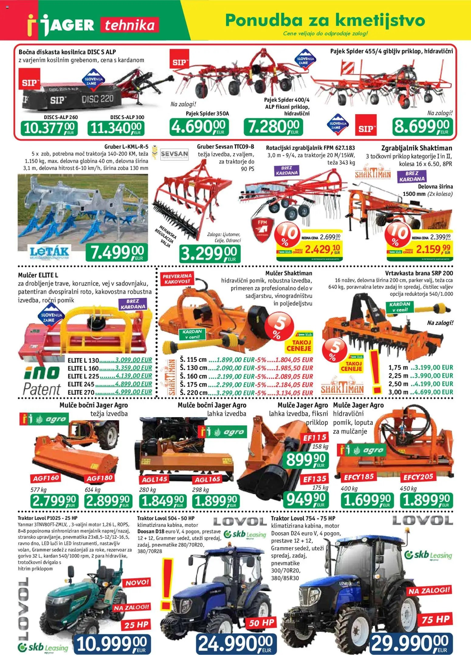 Jager katalog tehnika