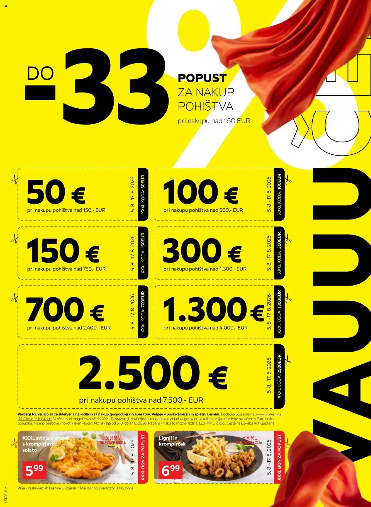 XXXL Lesnina katalog super teden