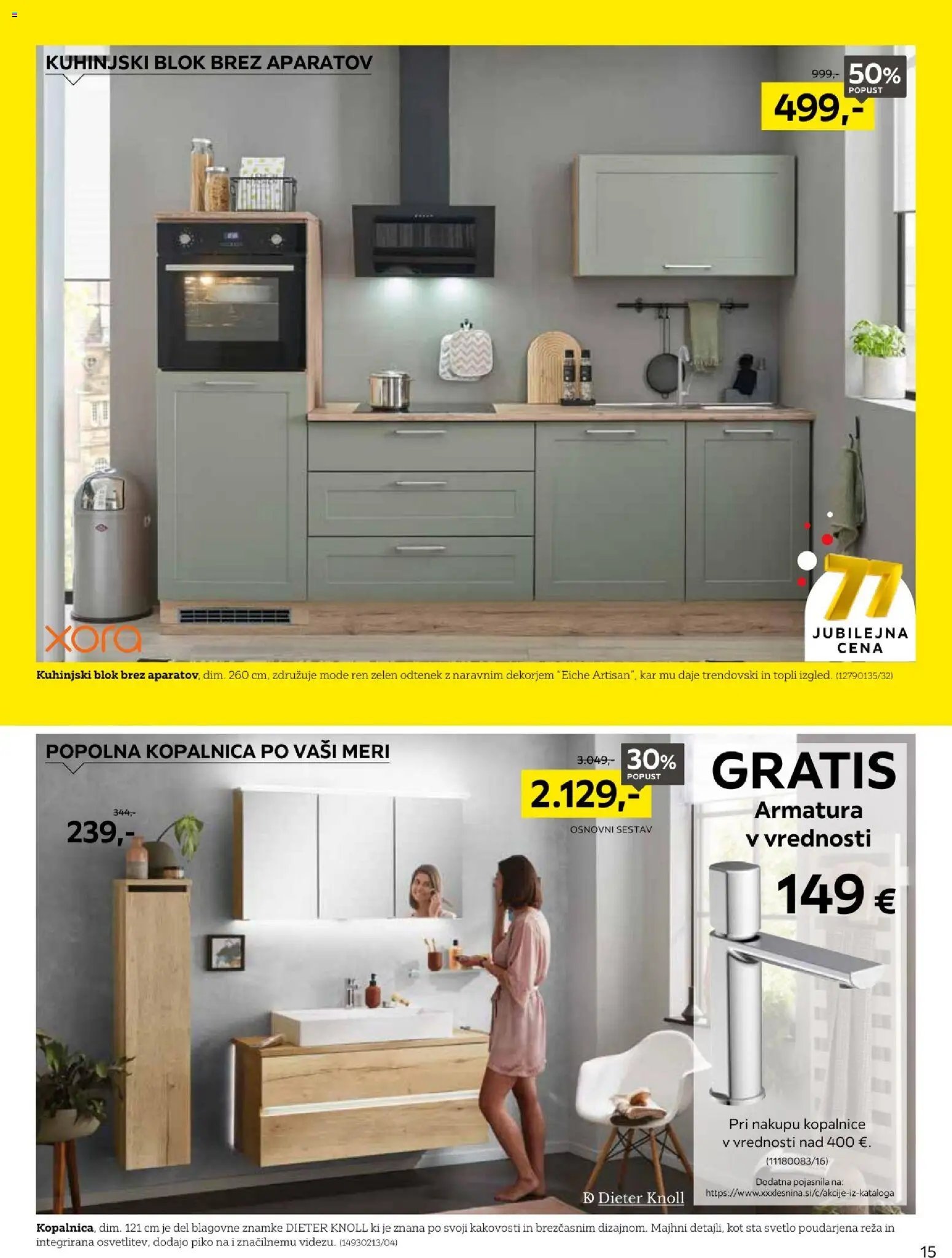 XXXL Lesnina katalog praznujemo 77 let