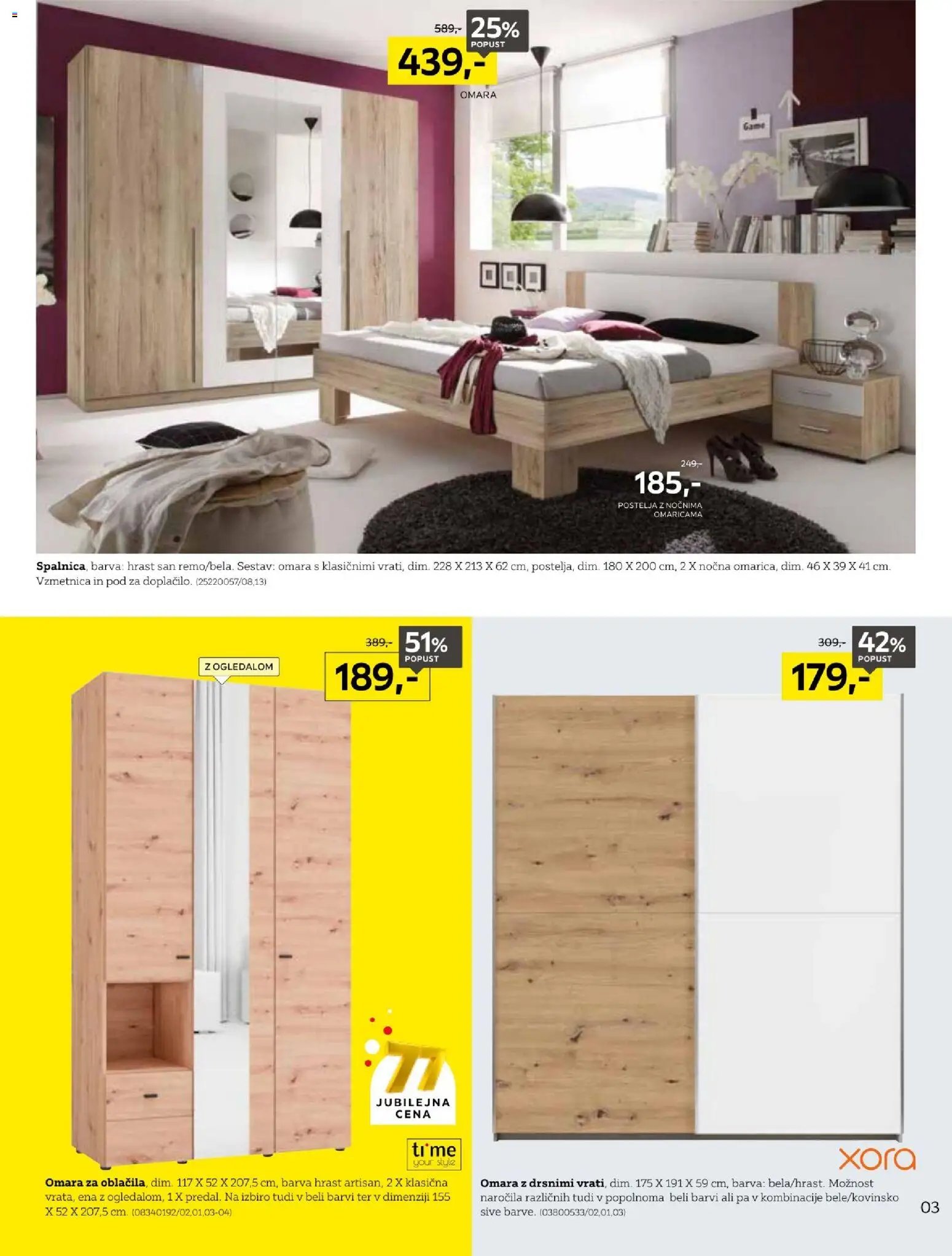 XXXL Lesnina katalog praznujemo 77 let