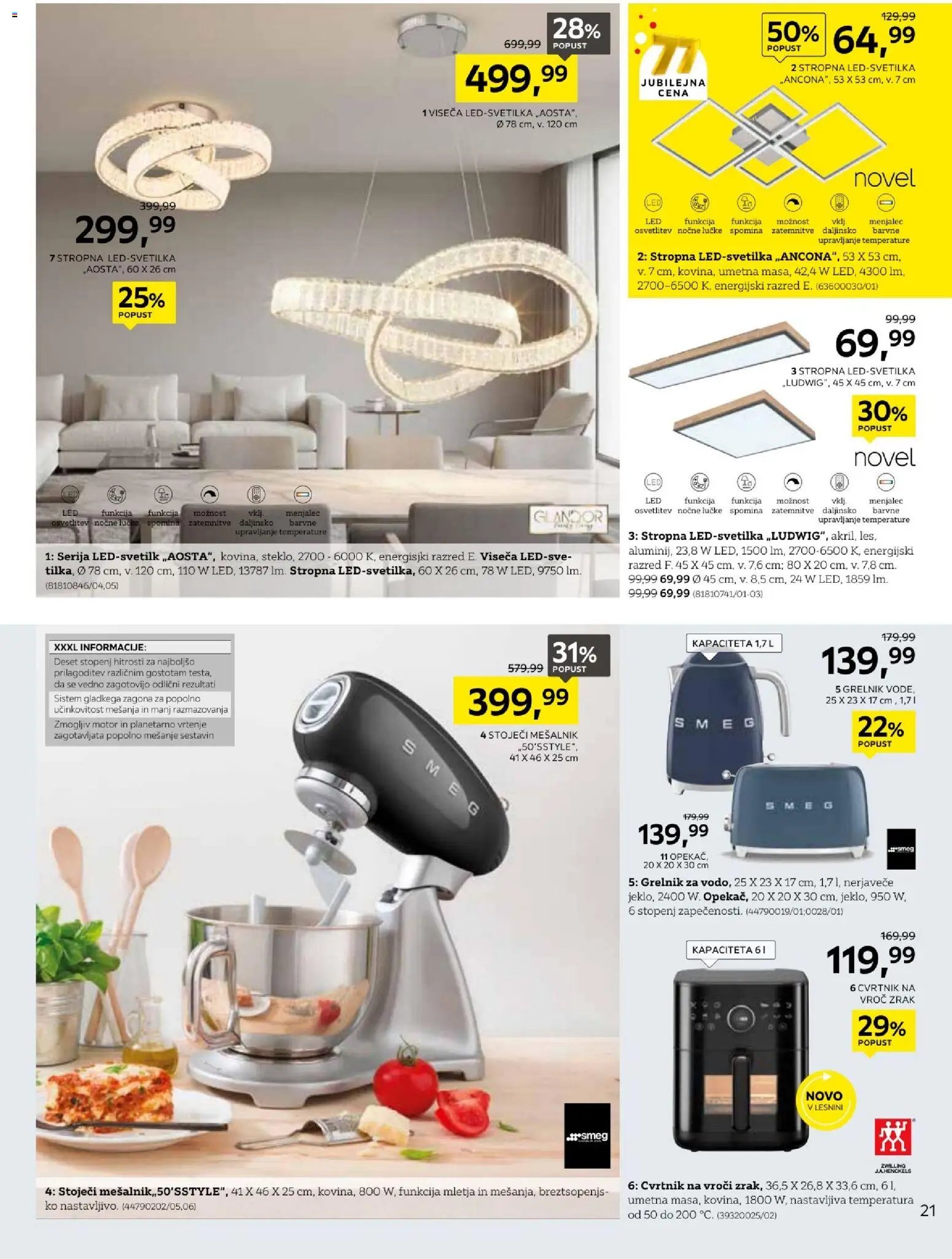 XXXL Lesnina katalog praznujemo 77 let