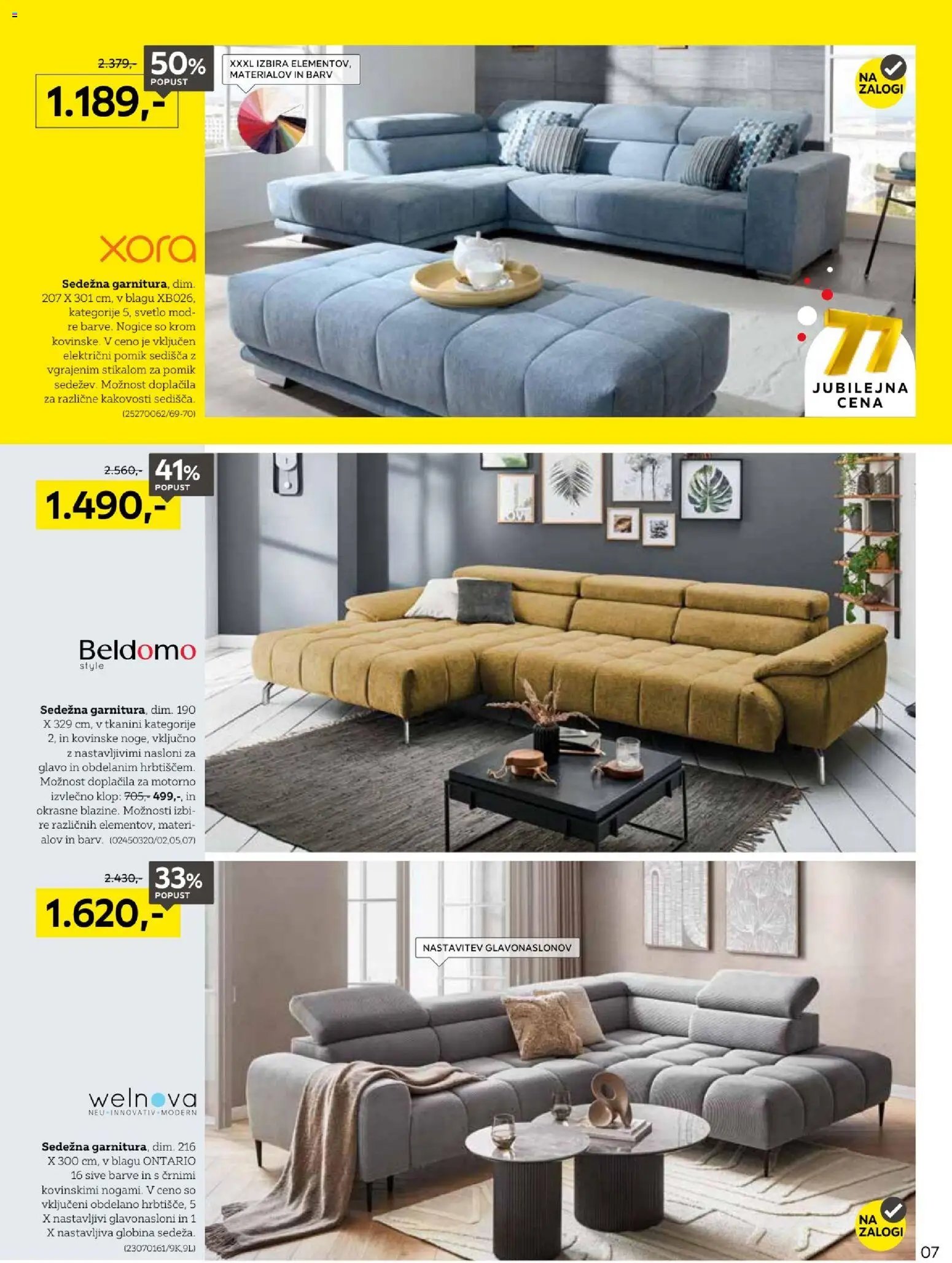 XXXL Lesnina katalog praznujemo 77 let