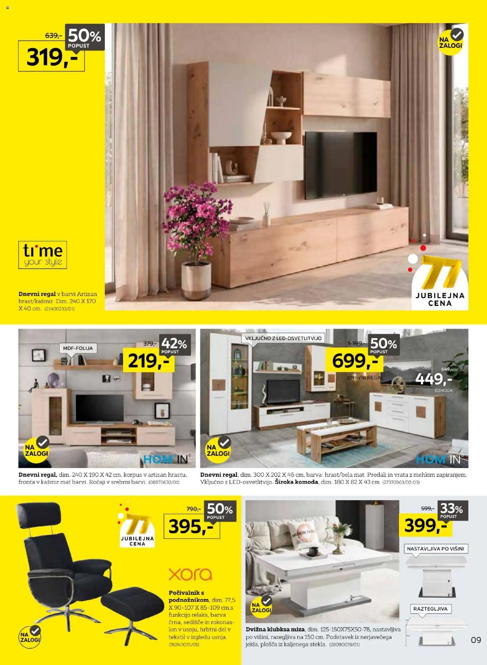 XXXL Lesnina katalog praznujemo 77 let