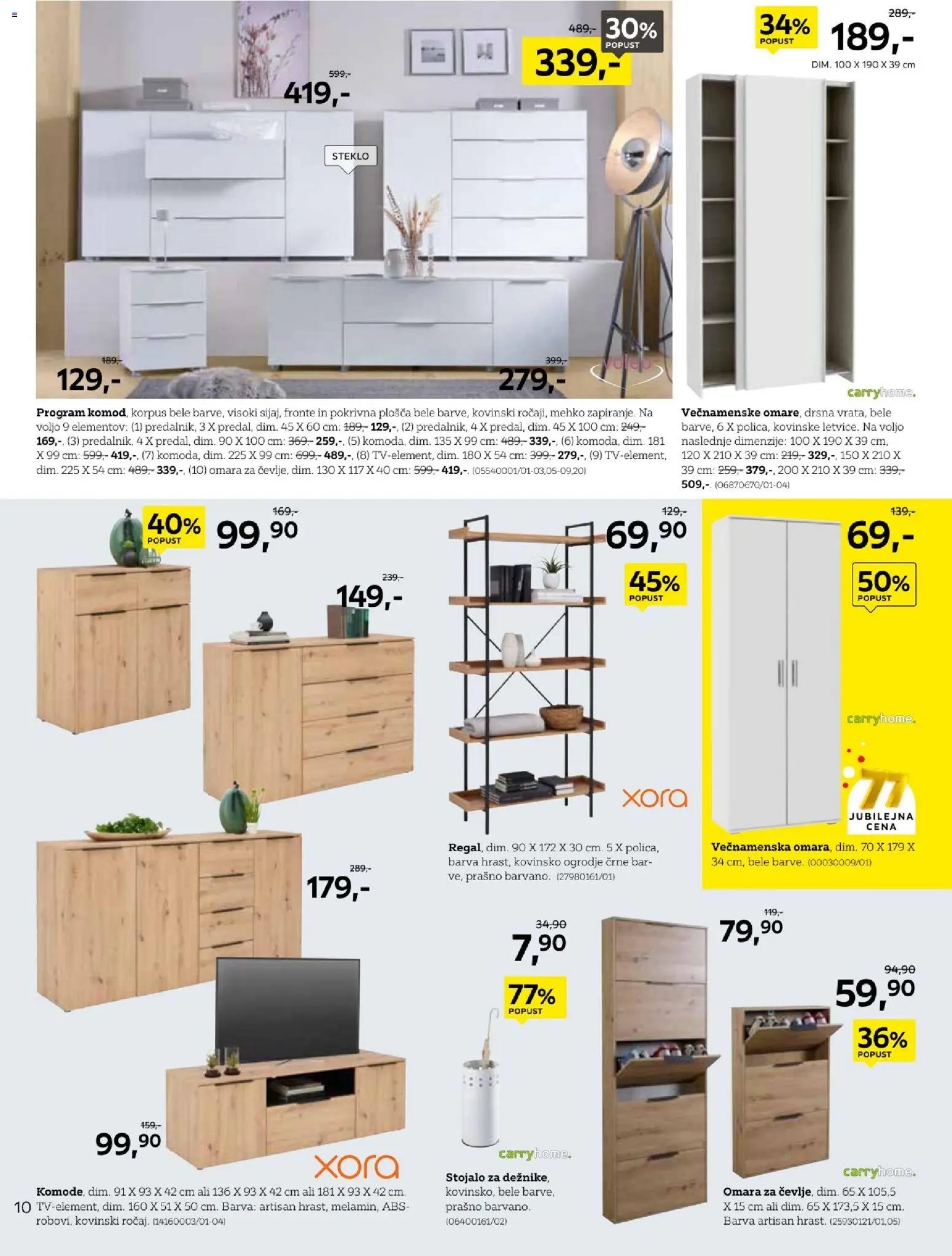 XXXL Lesnina katalog praznujemo 77 let