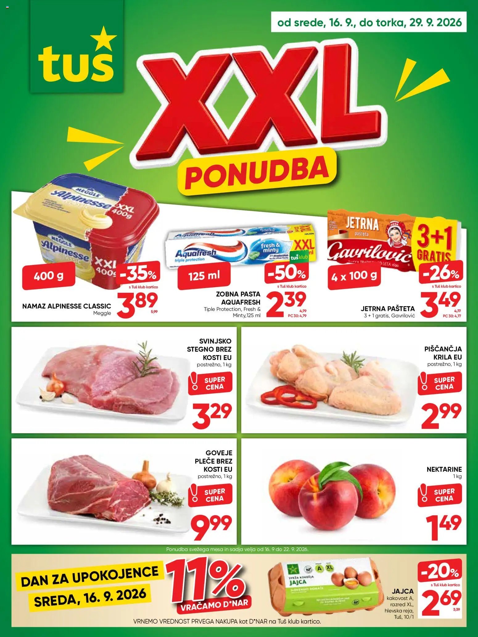 Tuš katalog