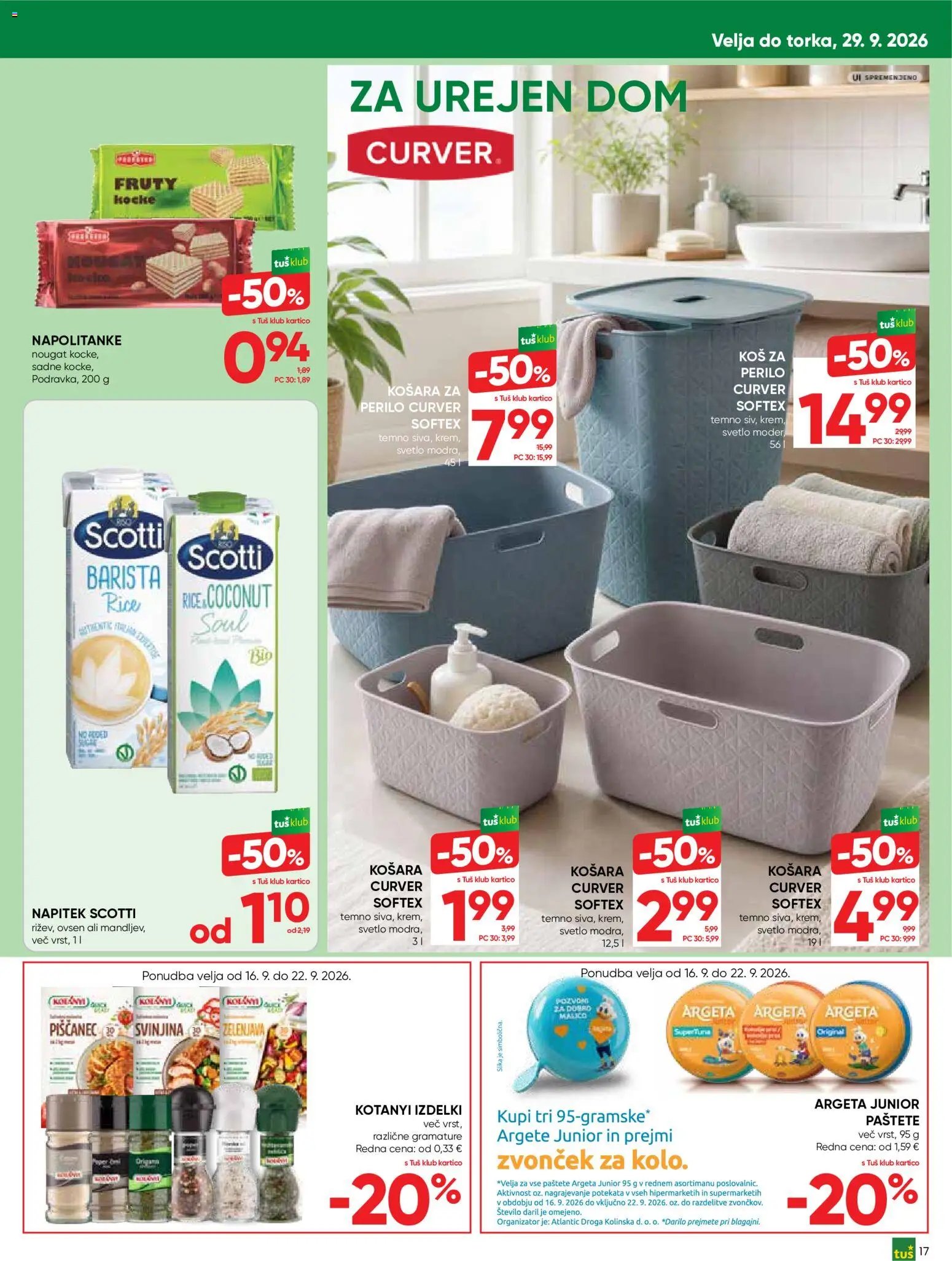 Tuš katalog