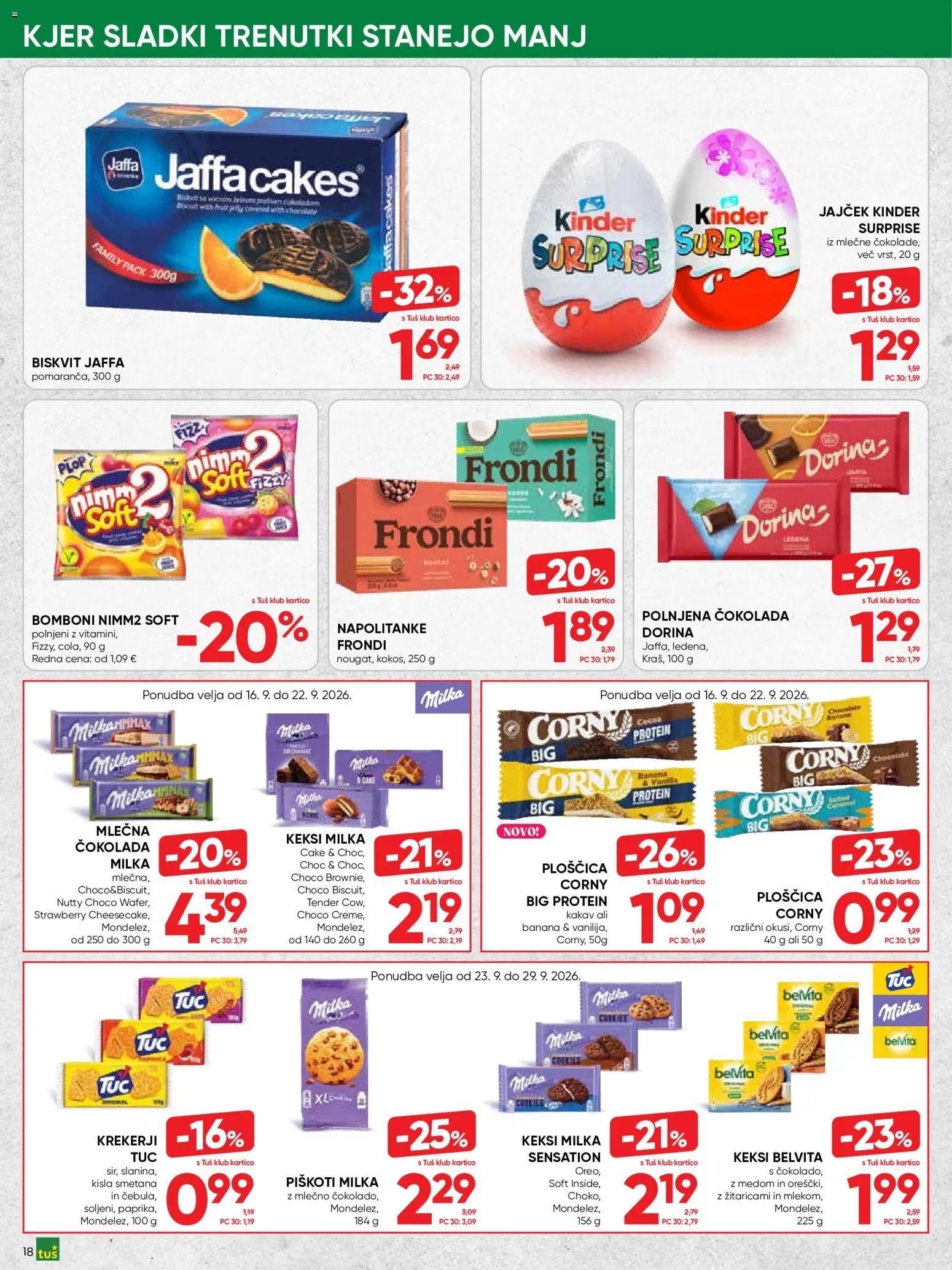 Tuš katalog