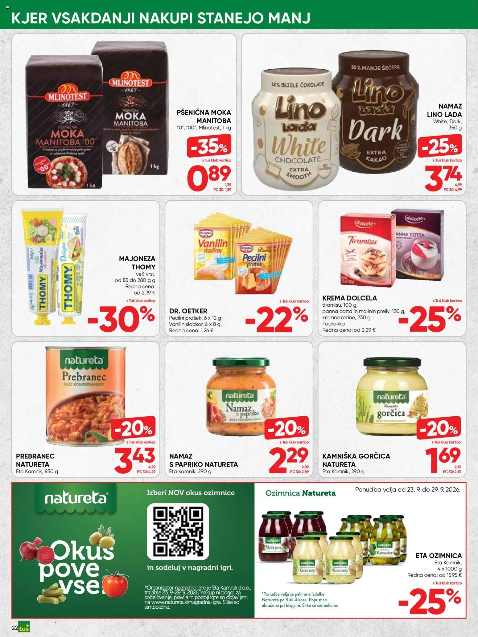 Tuš katalog