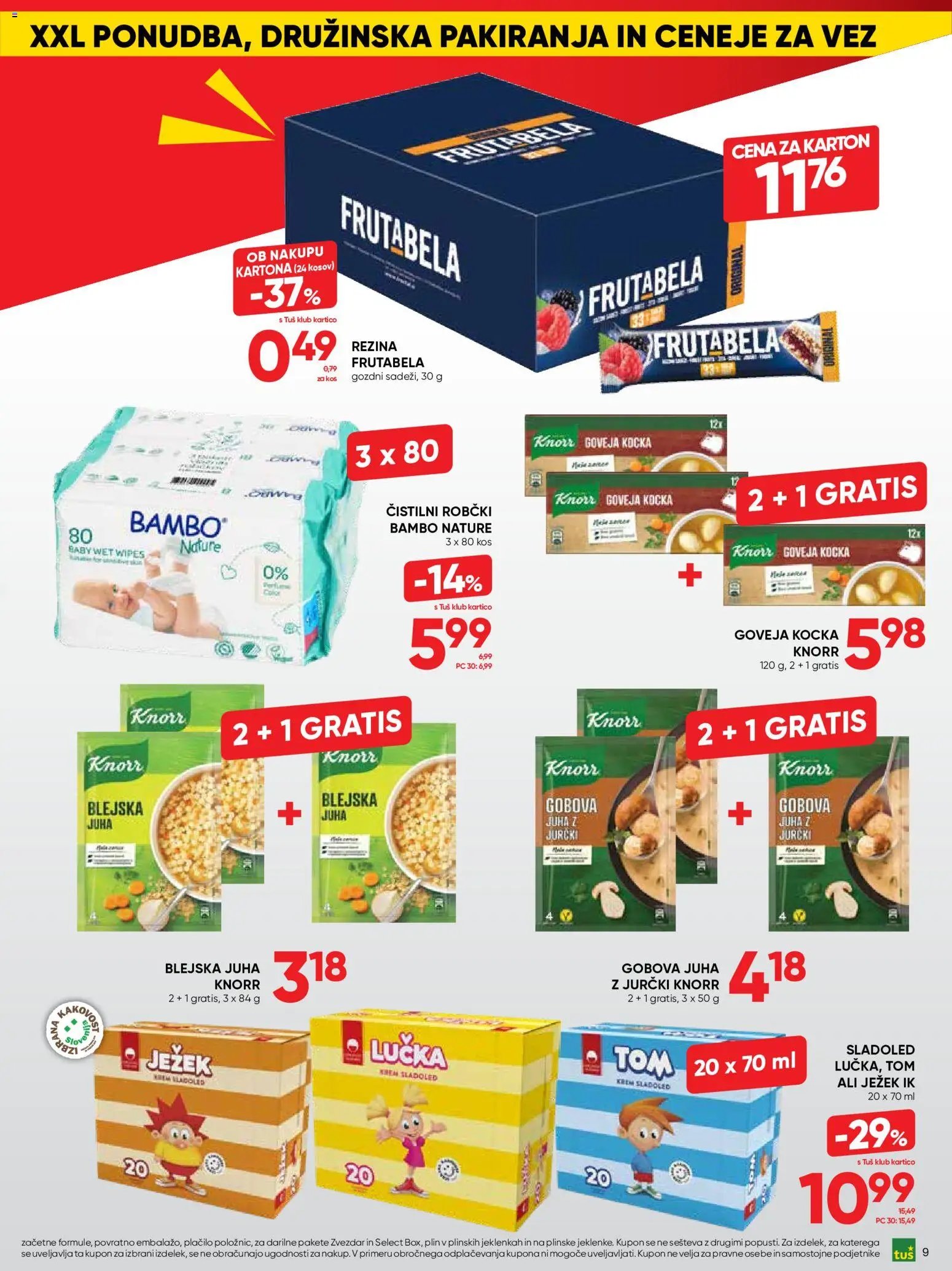 Tuš katalog