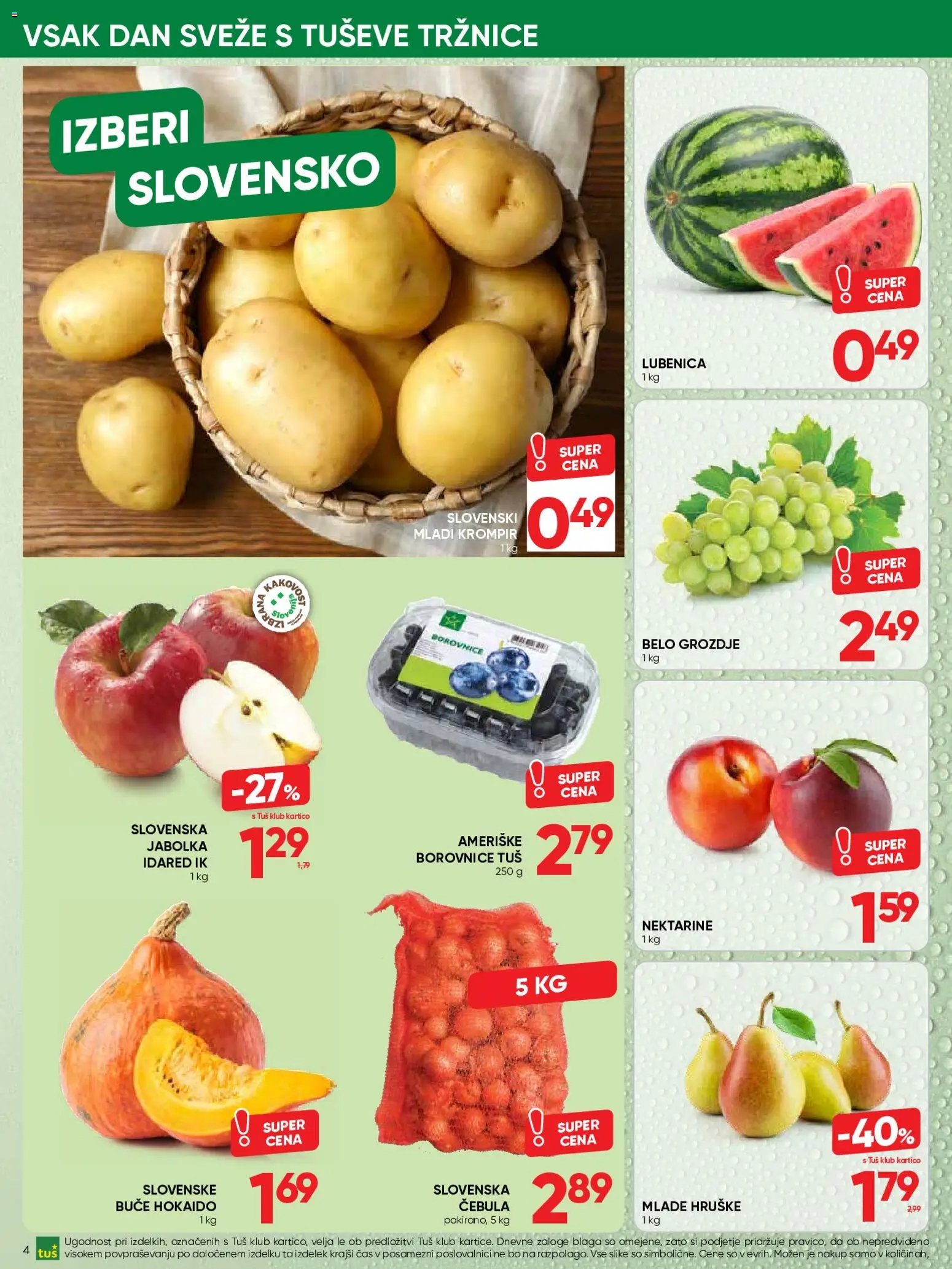 Tuš katalog
