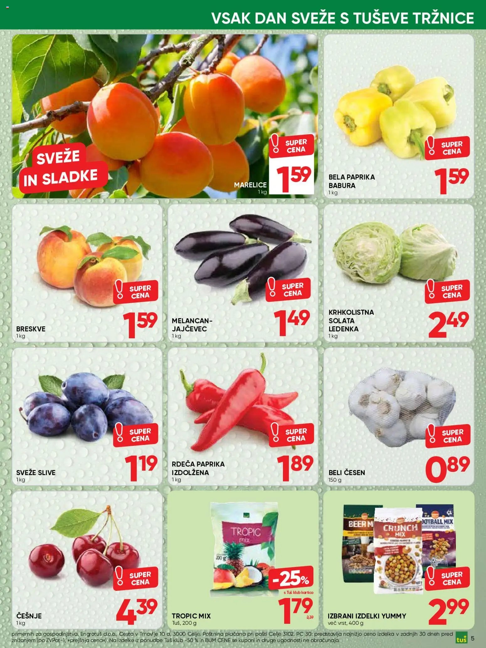 Tuš katalog