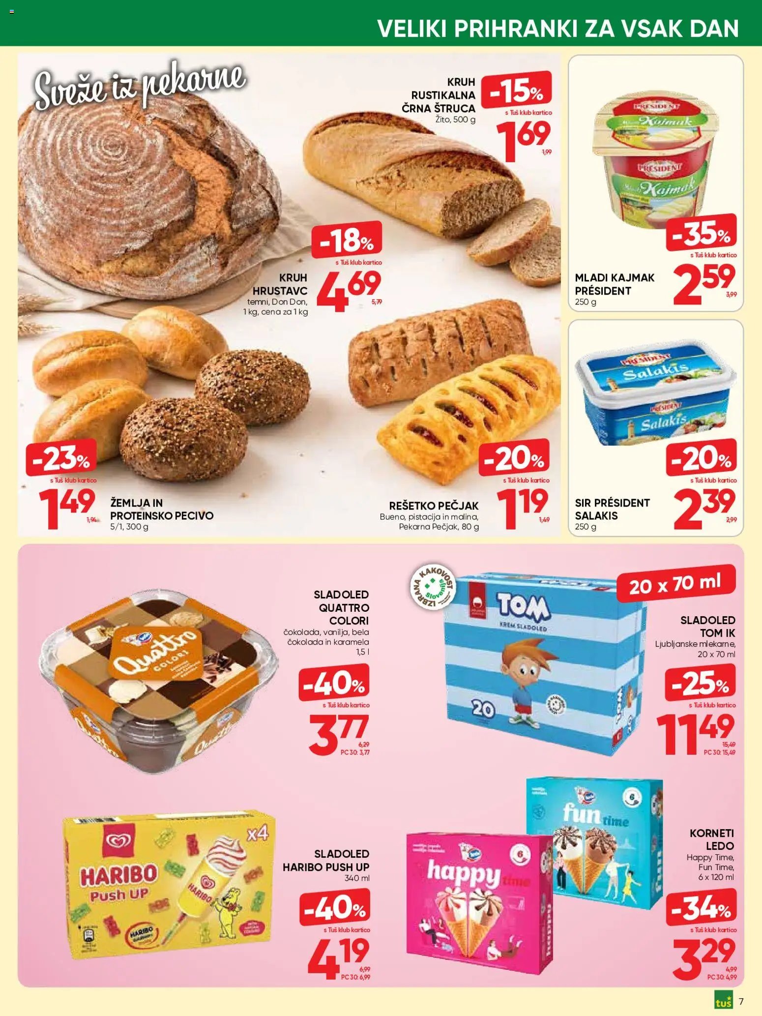 Tuš katalog