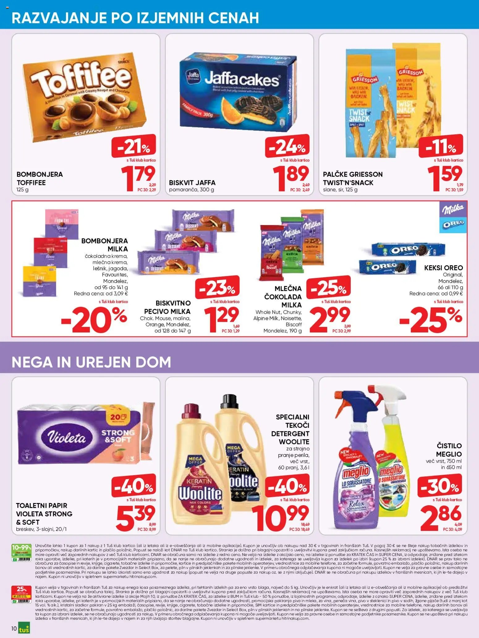 Tuš katalog