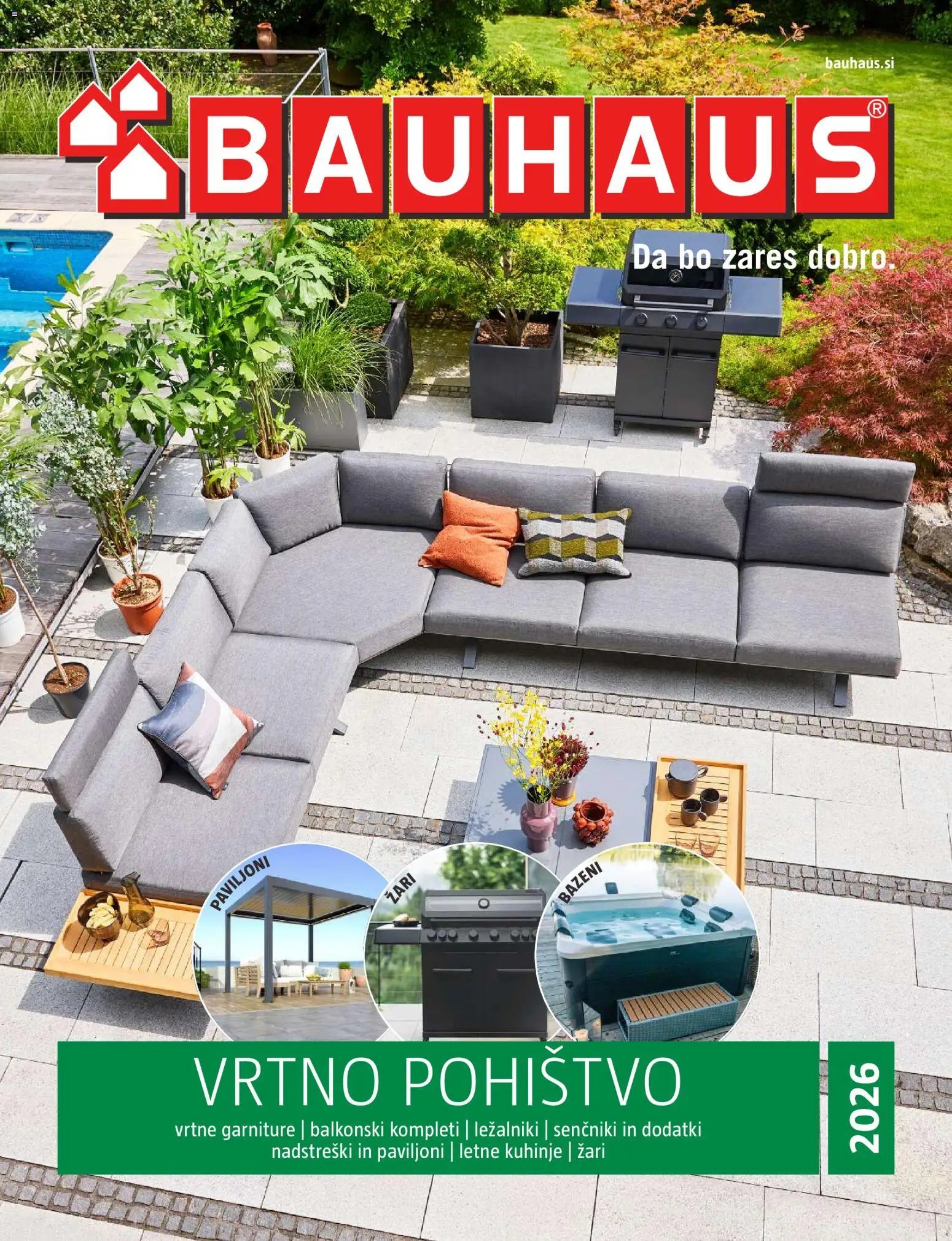 Bauhaus Vrtno pohištvo 2026