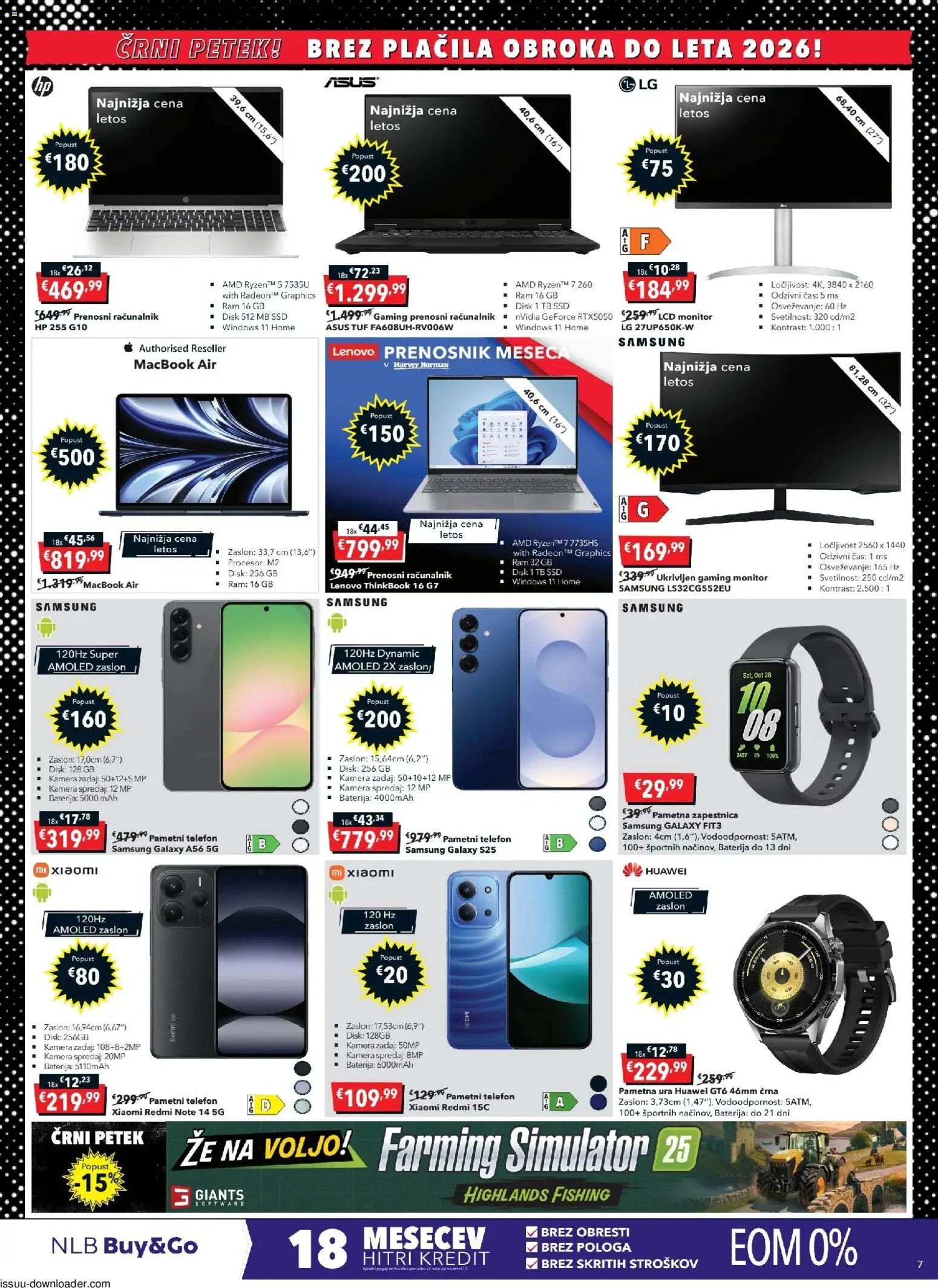 Harvey Norman - Black friday (2025-11-03 - 2025-11-12)