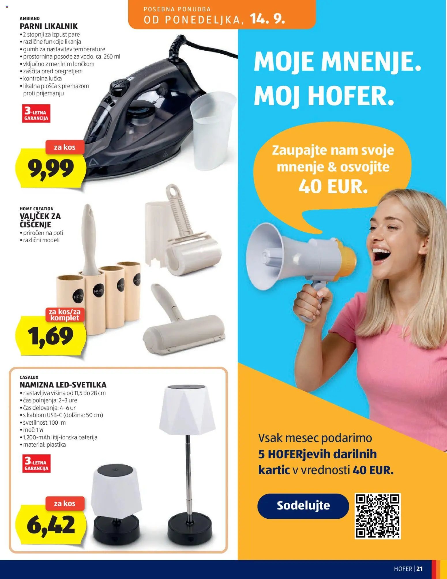 Hofer katalog