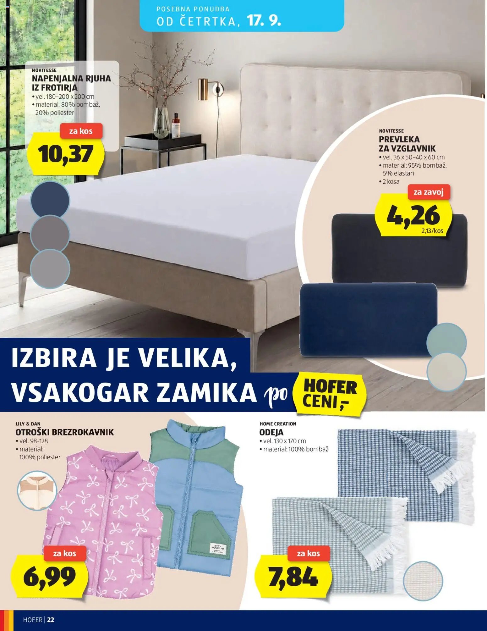 Hofer katalog