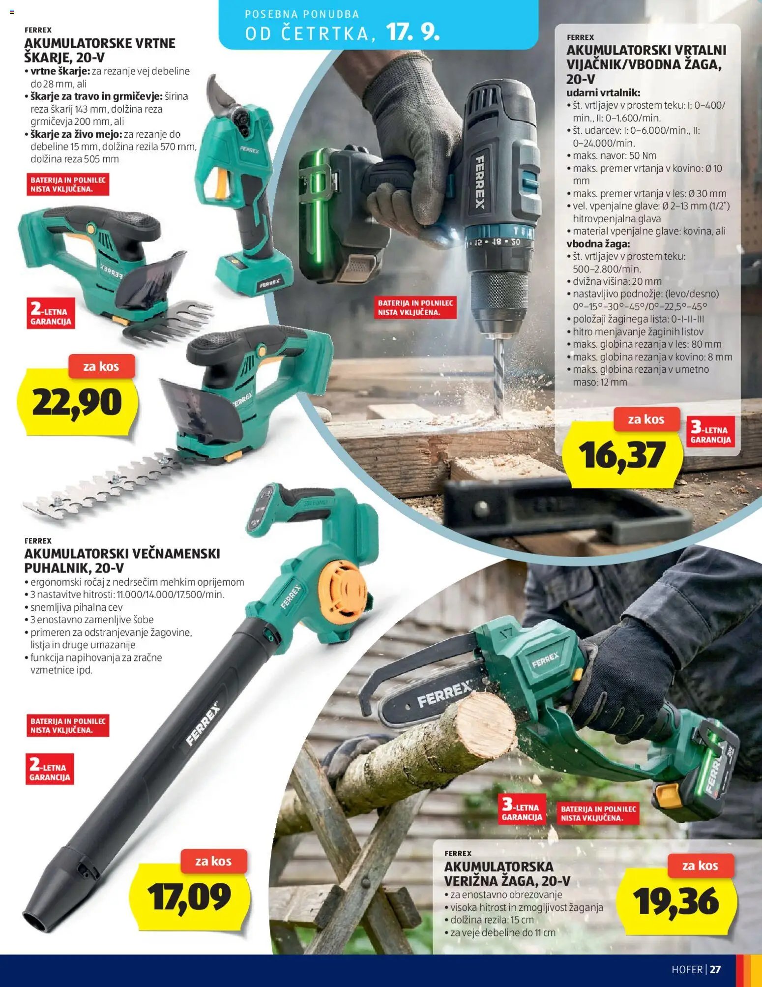 Hofer katalog