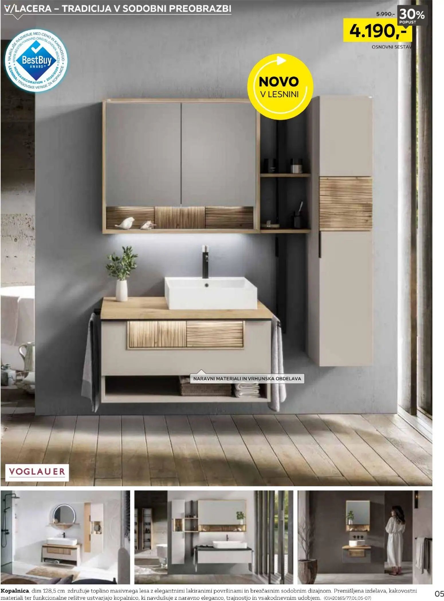 XXXL Lesnina katalog nova kopalnica še pred zimo
