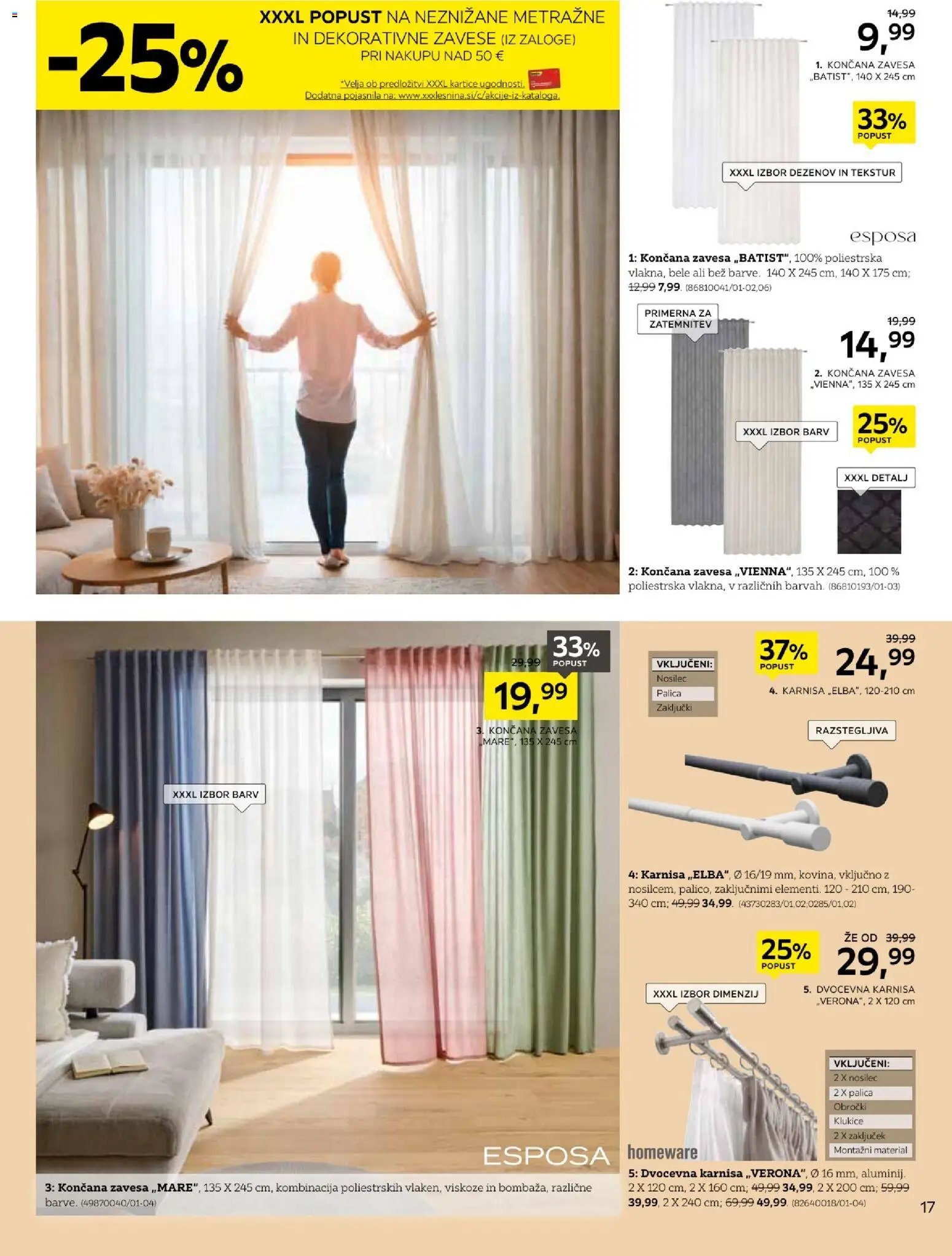 XXXL Lesnina katalog sveži trendi za sodoben dom (2026-02-17 - 2026-02-28)