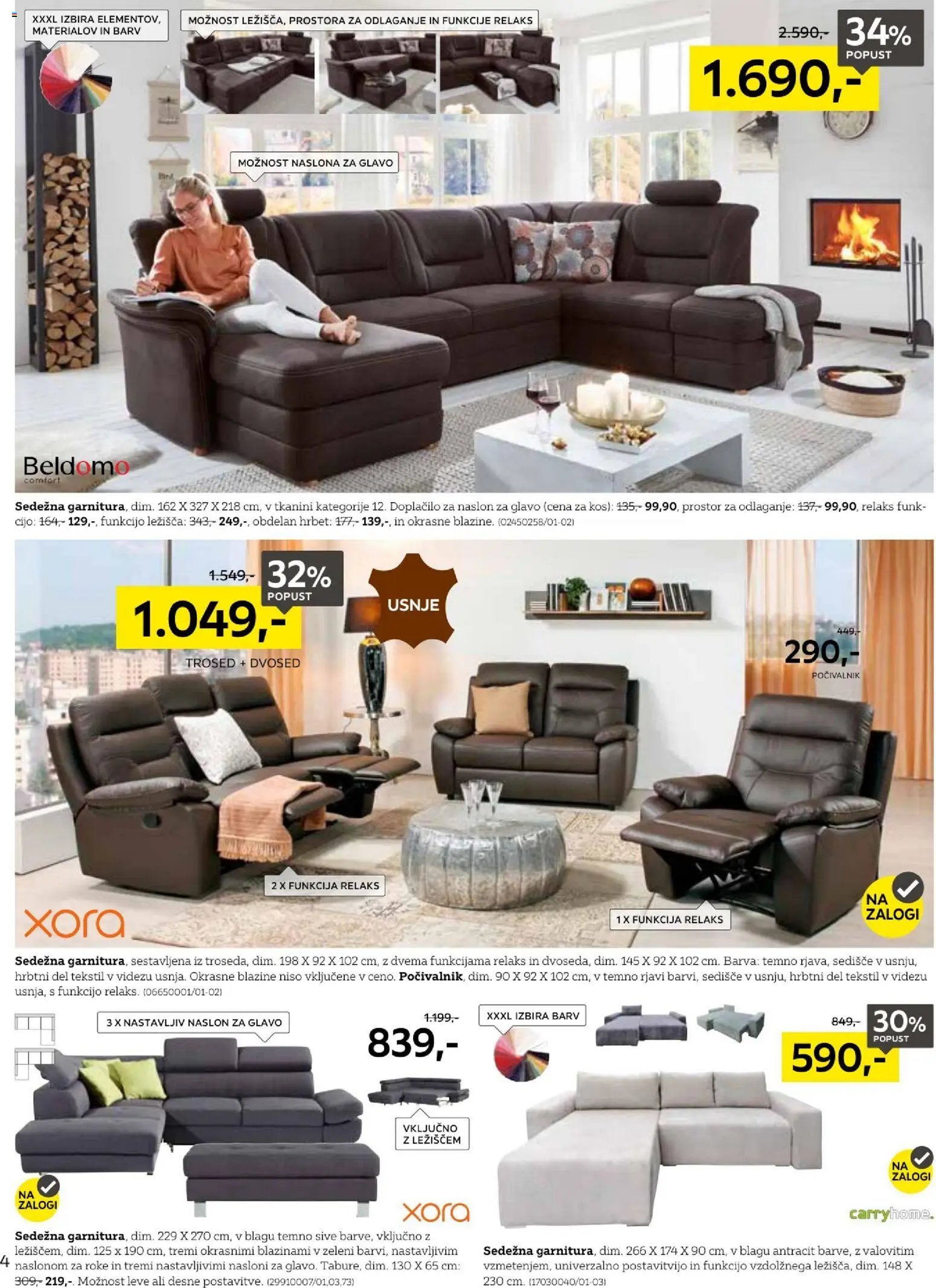 XXXL Lesnina katalog sveži trendi za sodoben dom (2026-02-17 - 2026-02-28)