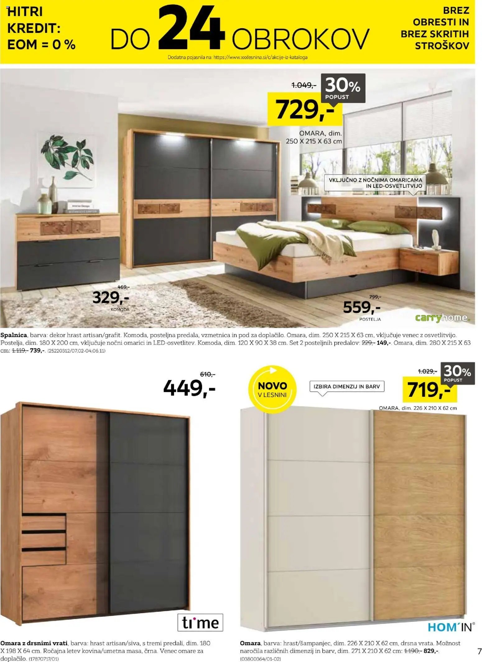 XXXL Lesnina katalog sveži trendi za sodoben dom (2026-02-17 - 2026-02-28)