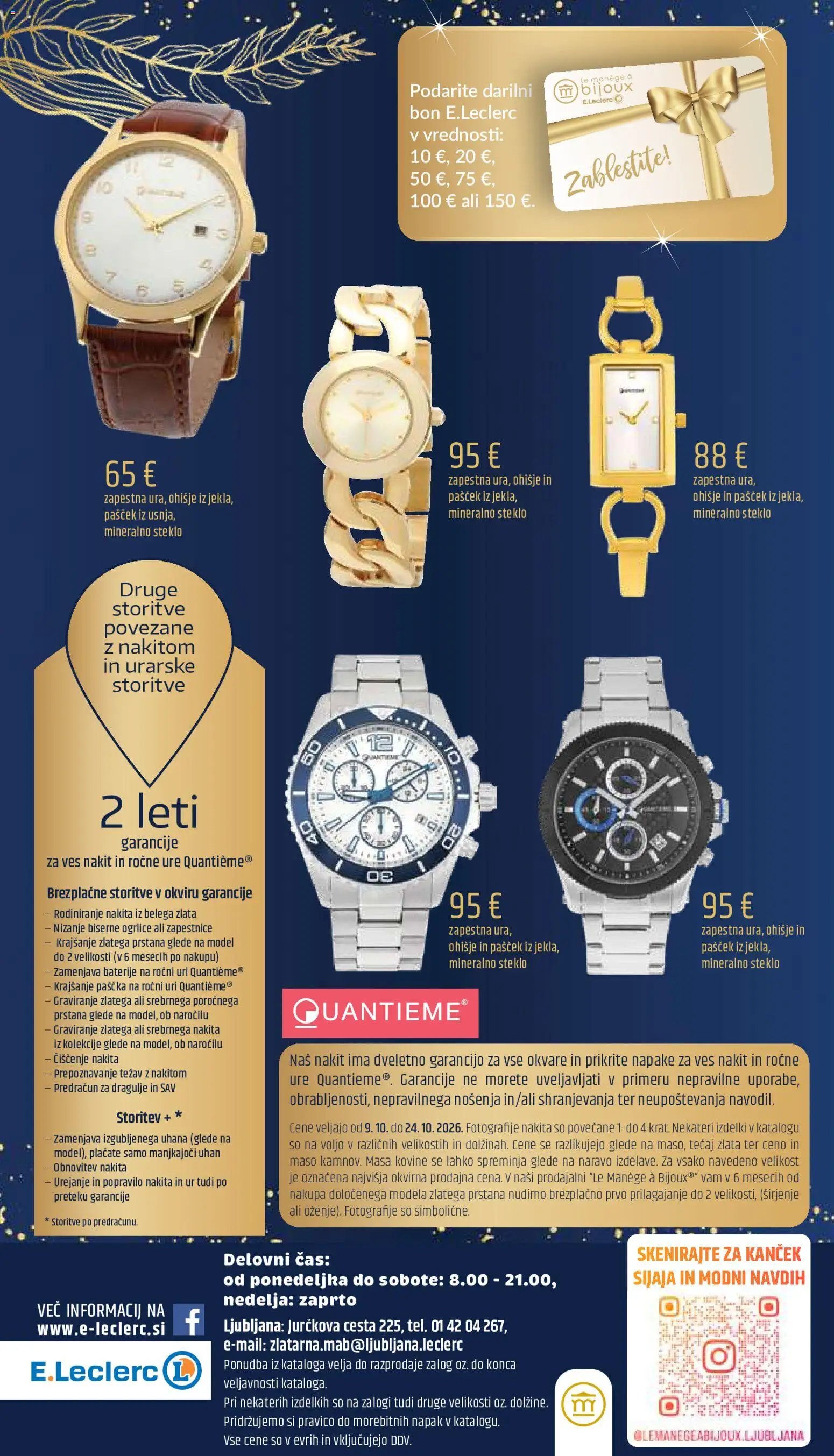 E.leclerc - Katalog Zlatarna E.Leclerc Ljubljana