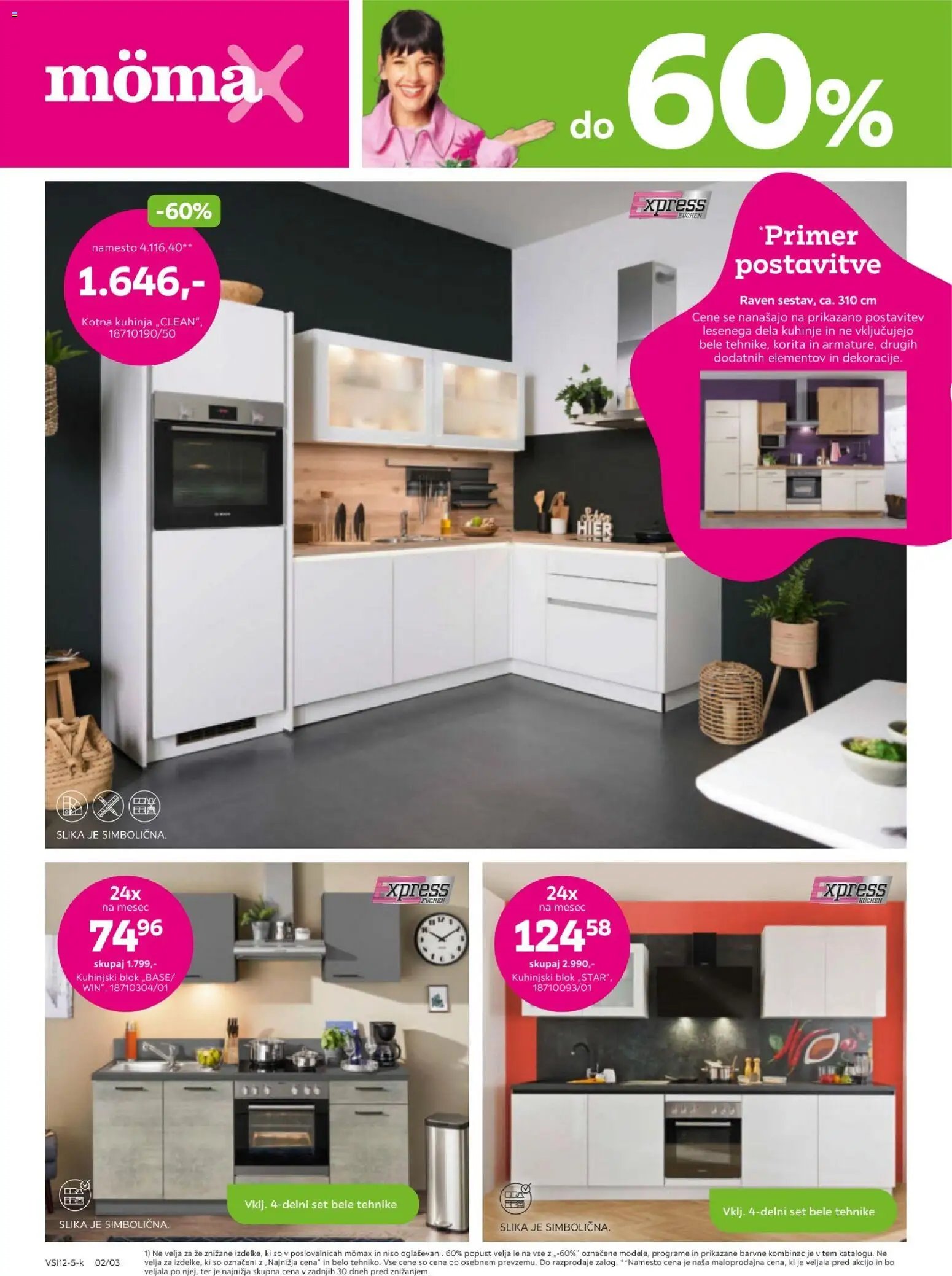 Mömax katalog do -60% na izbrane kuhinje po naročilu (2025-12-01 - 2025-12-30)