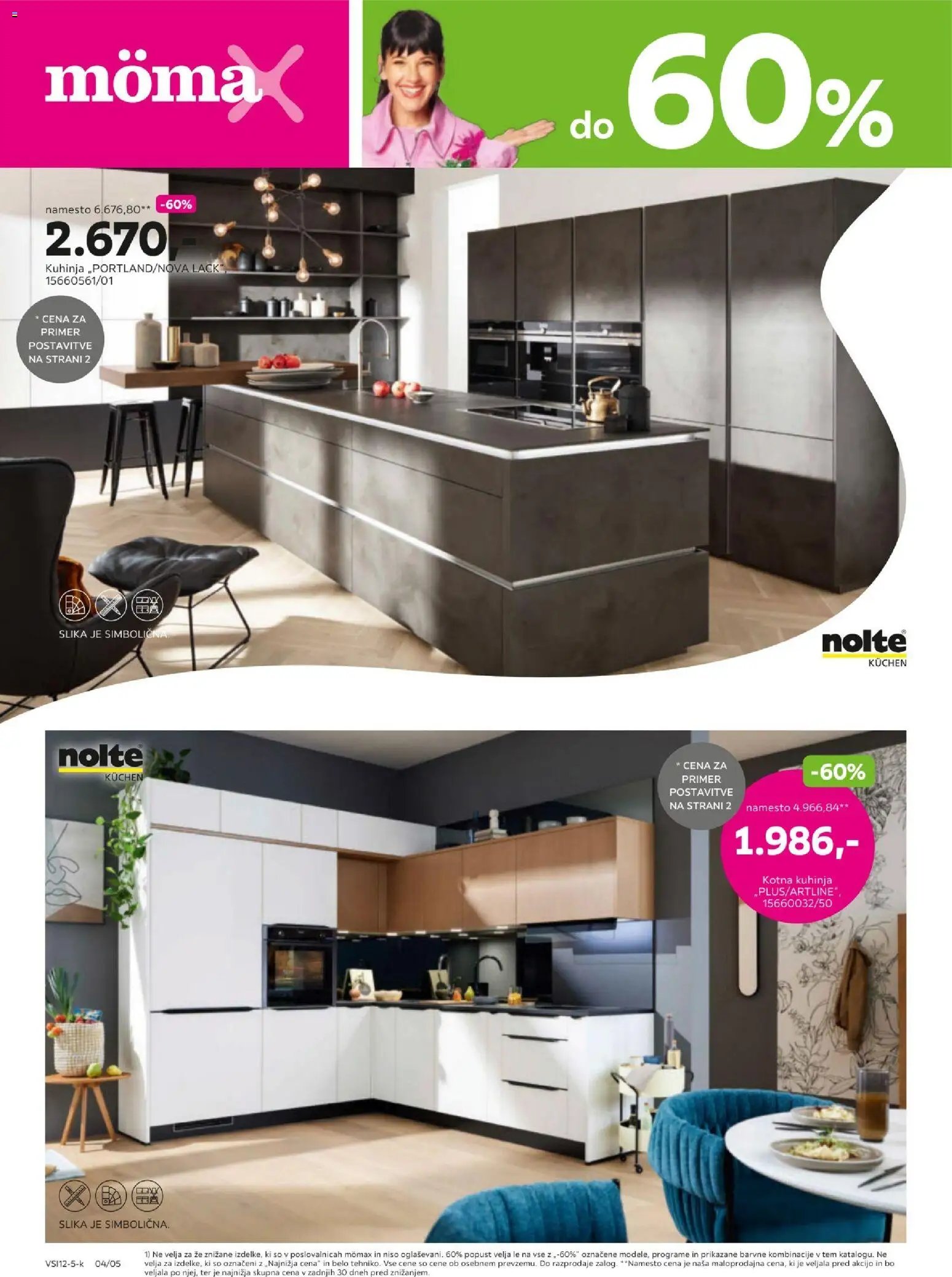 Mömax katalog do -60% na izbrane kuhinje po naročilu (2025-12-01 - 2025-12-30)