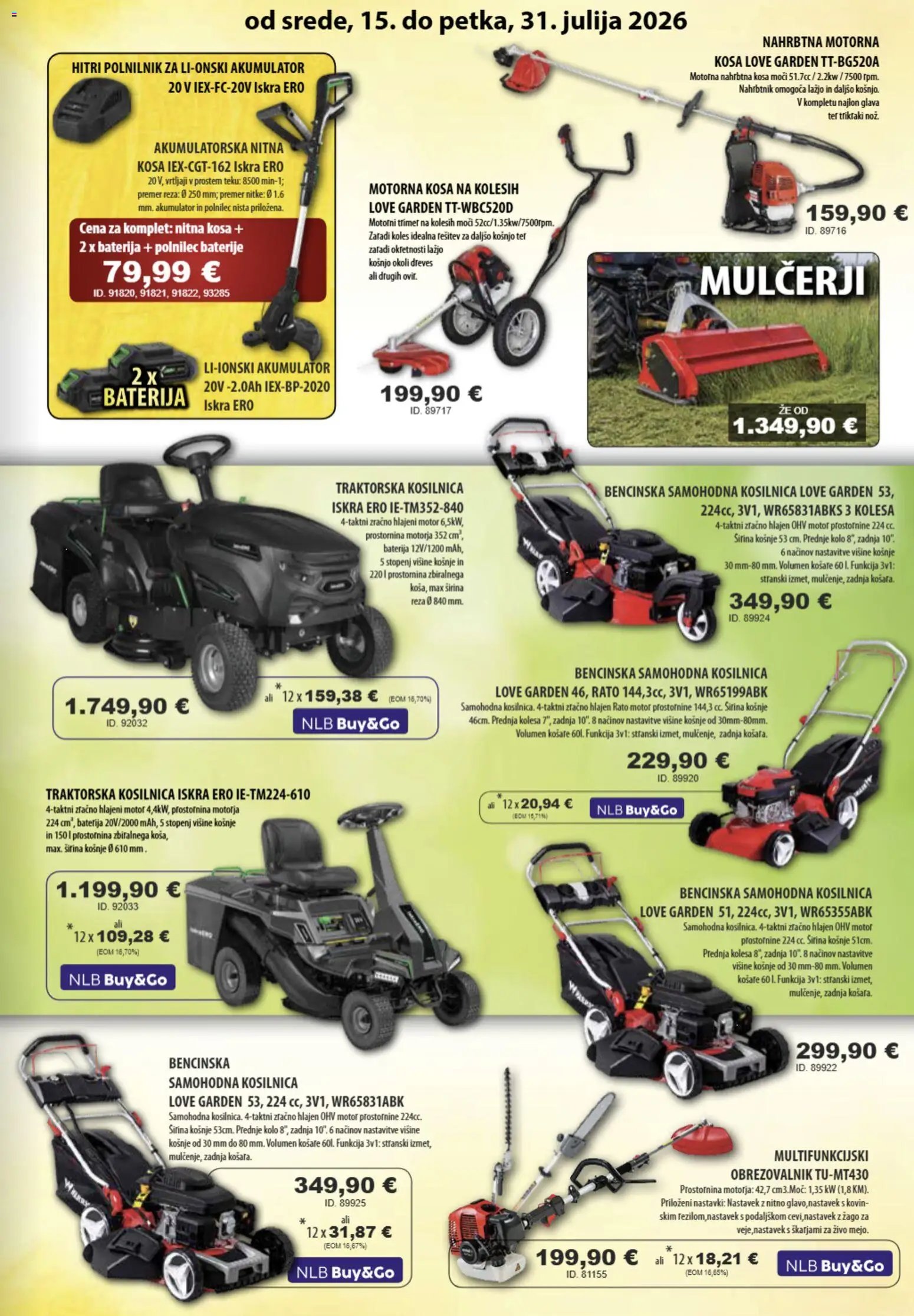 Živex katalog