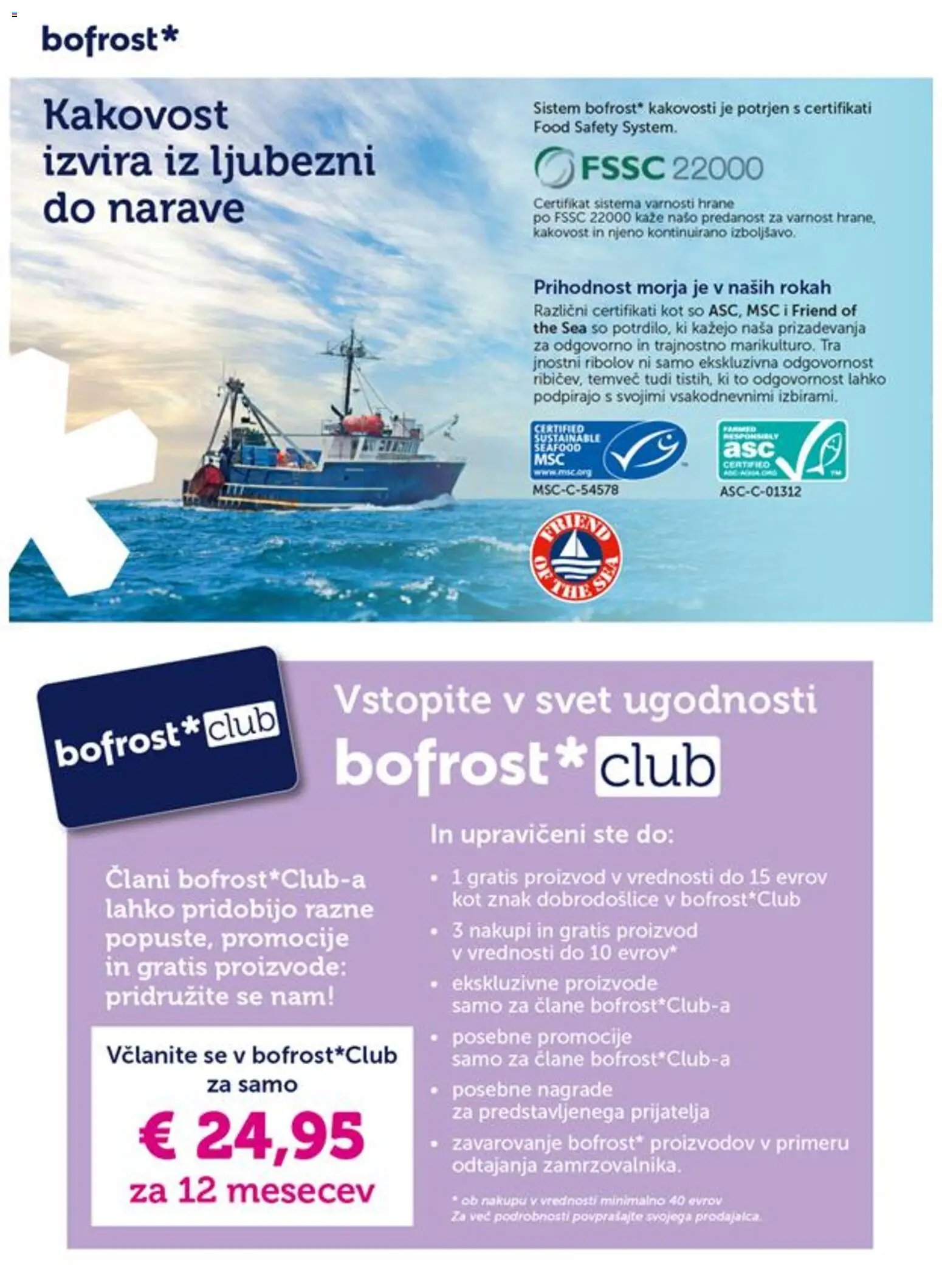 Bofrost katalog