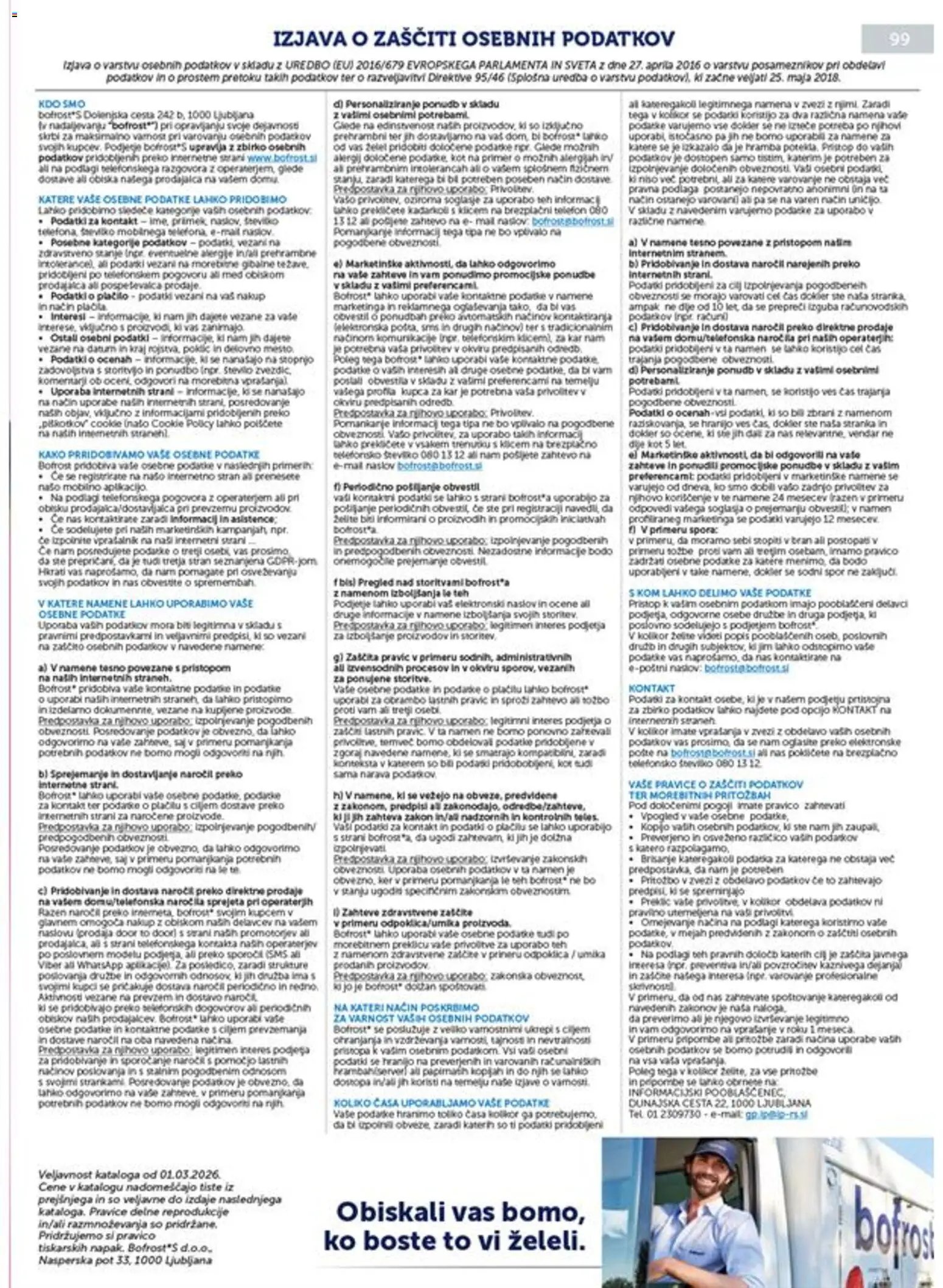 Bofrost katalog
