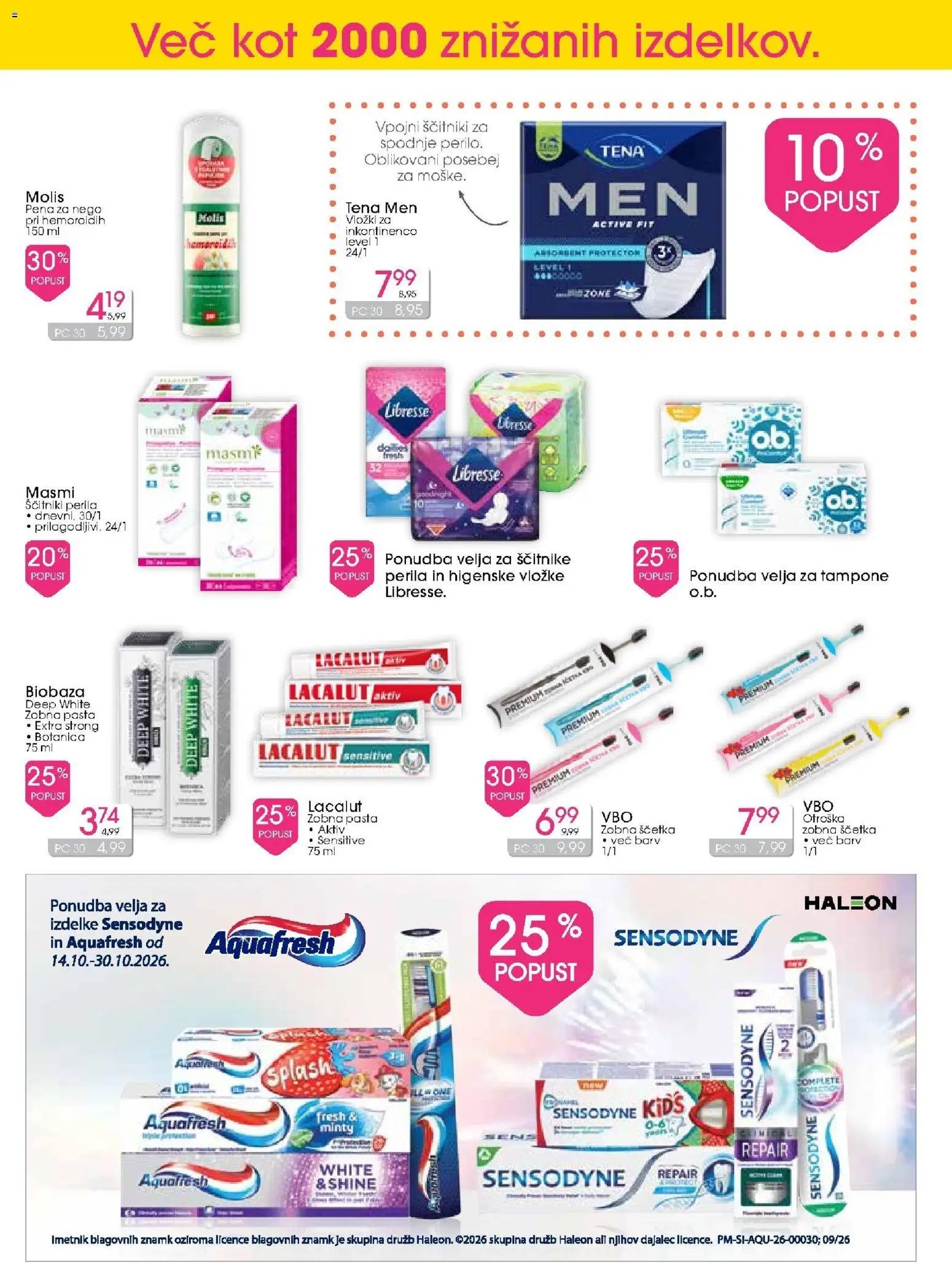 Tuš drogerija katalog