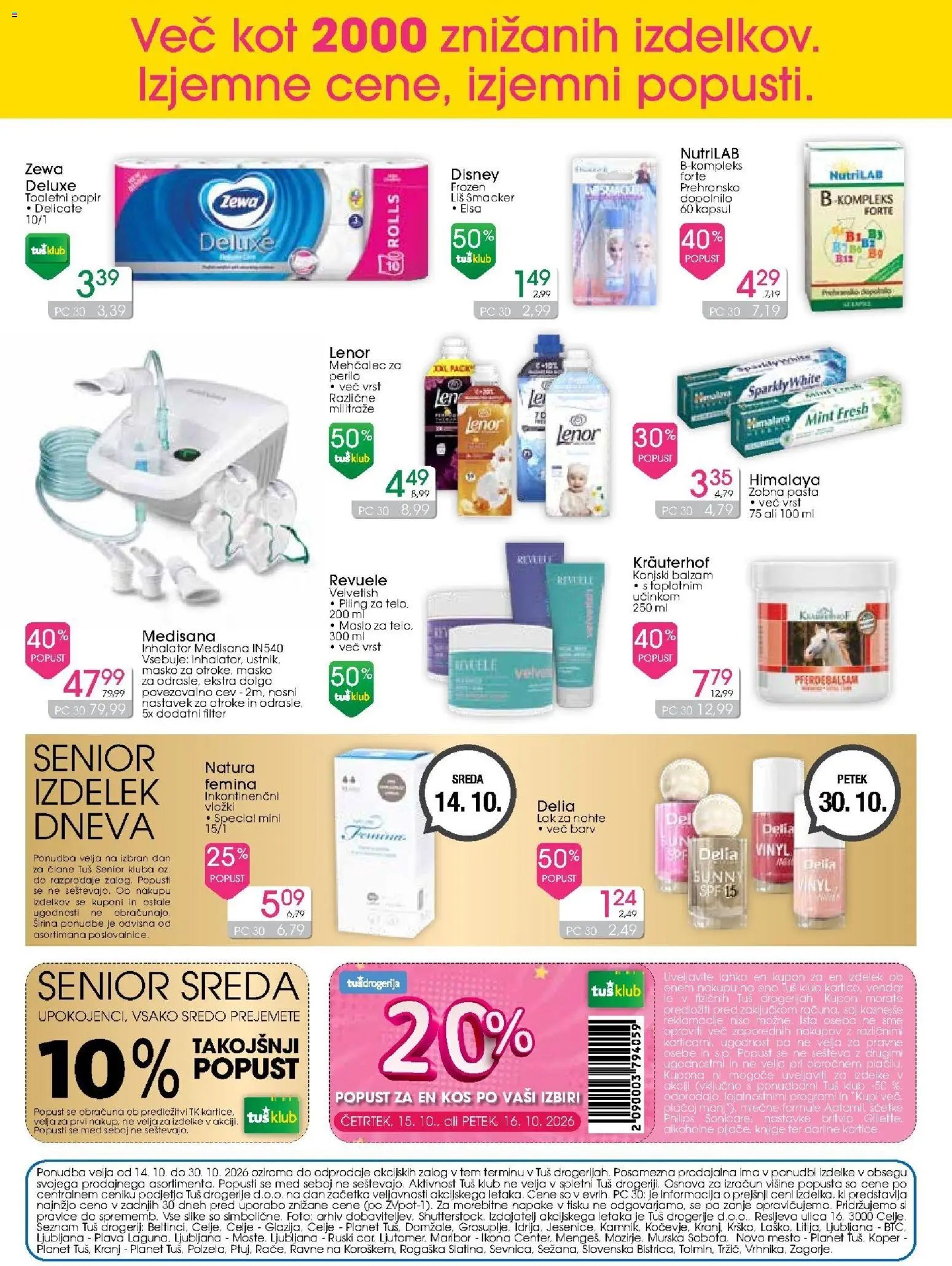 Tuš drogerija katalog