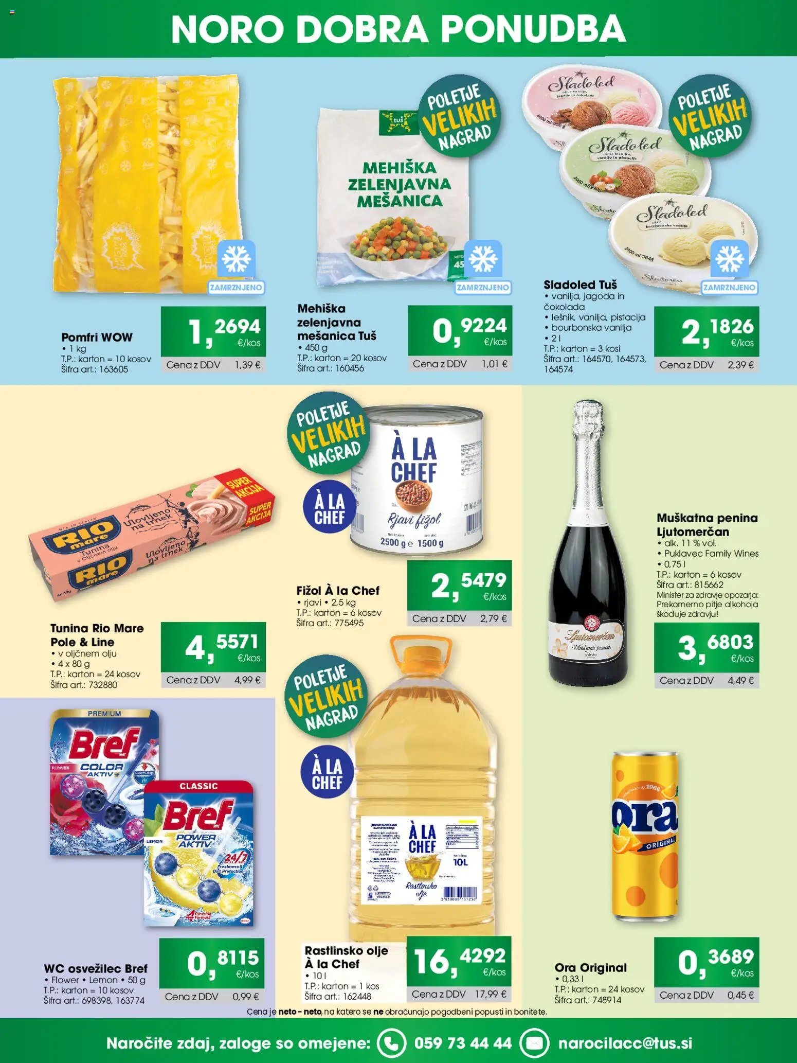 Tuš katalog cash&carry izderna ponudba