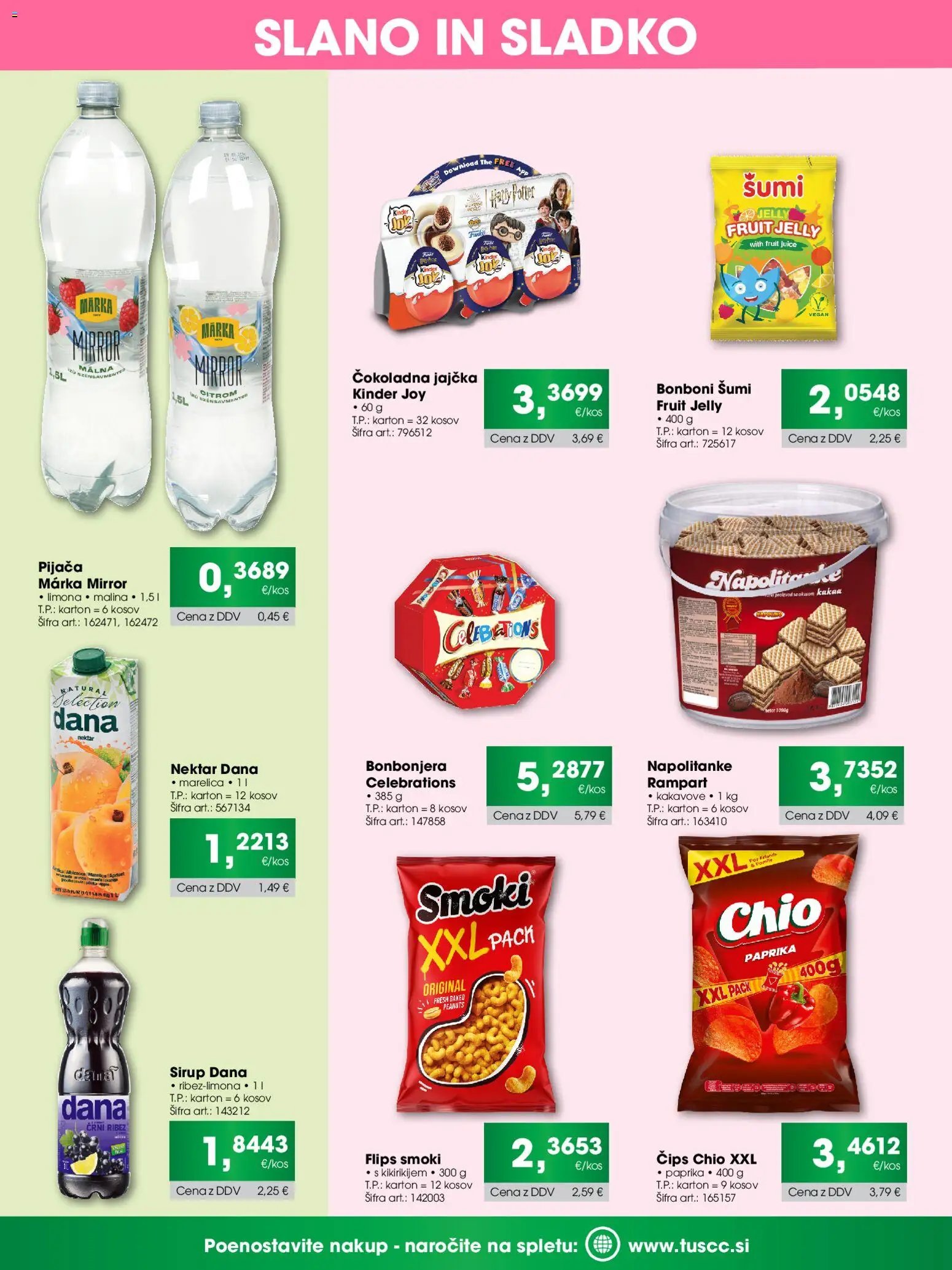 Tuš katalog cash&carry izderna ponudba