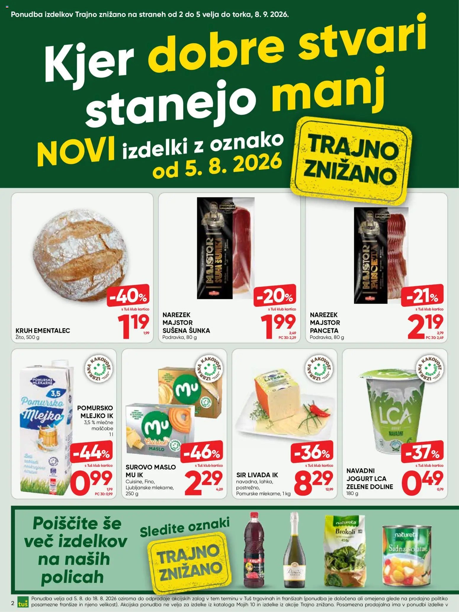 Tuš katalog