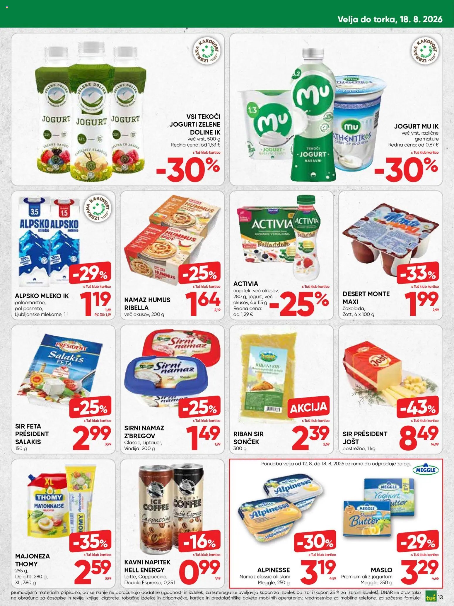 Tuš katalog