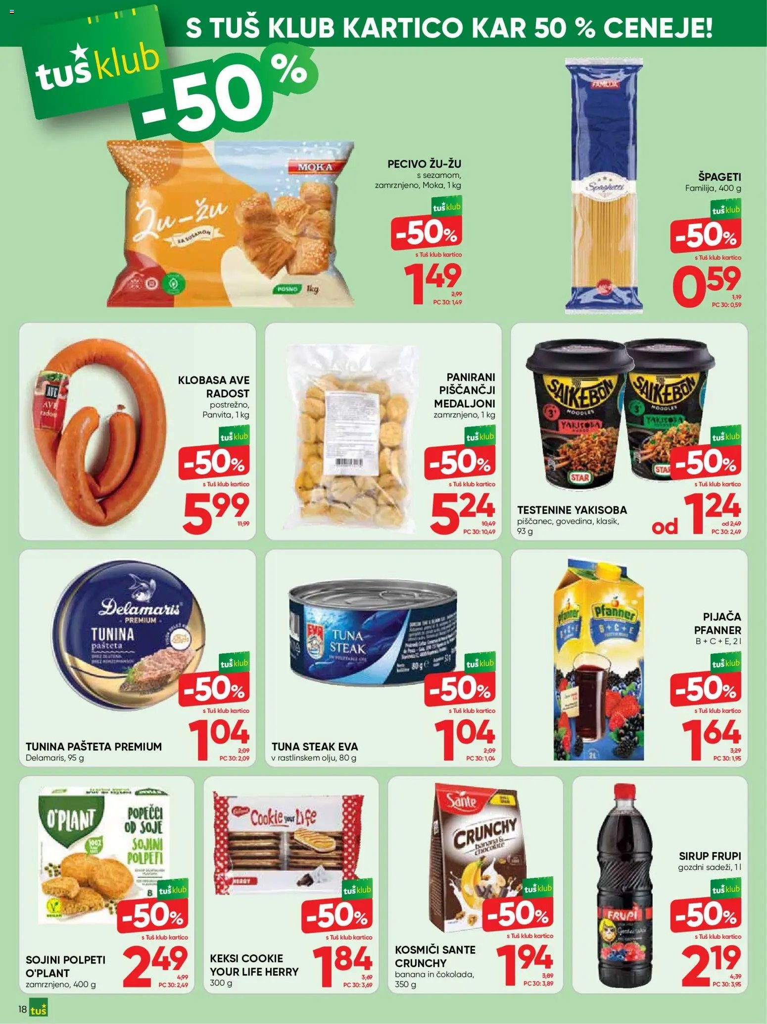 Tuš katalog