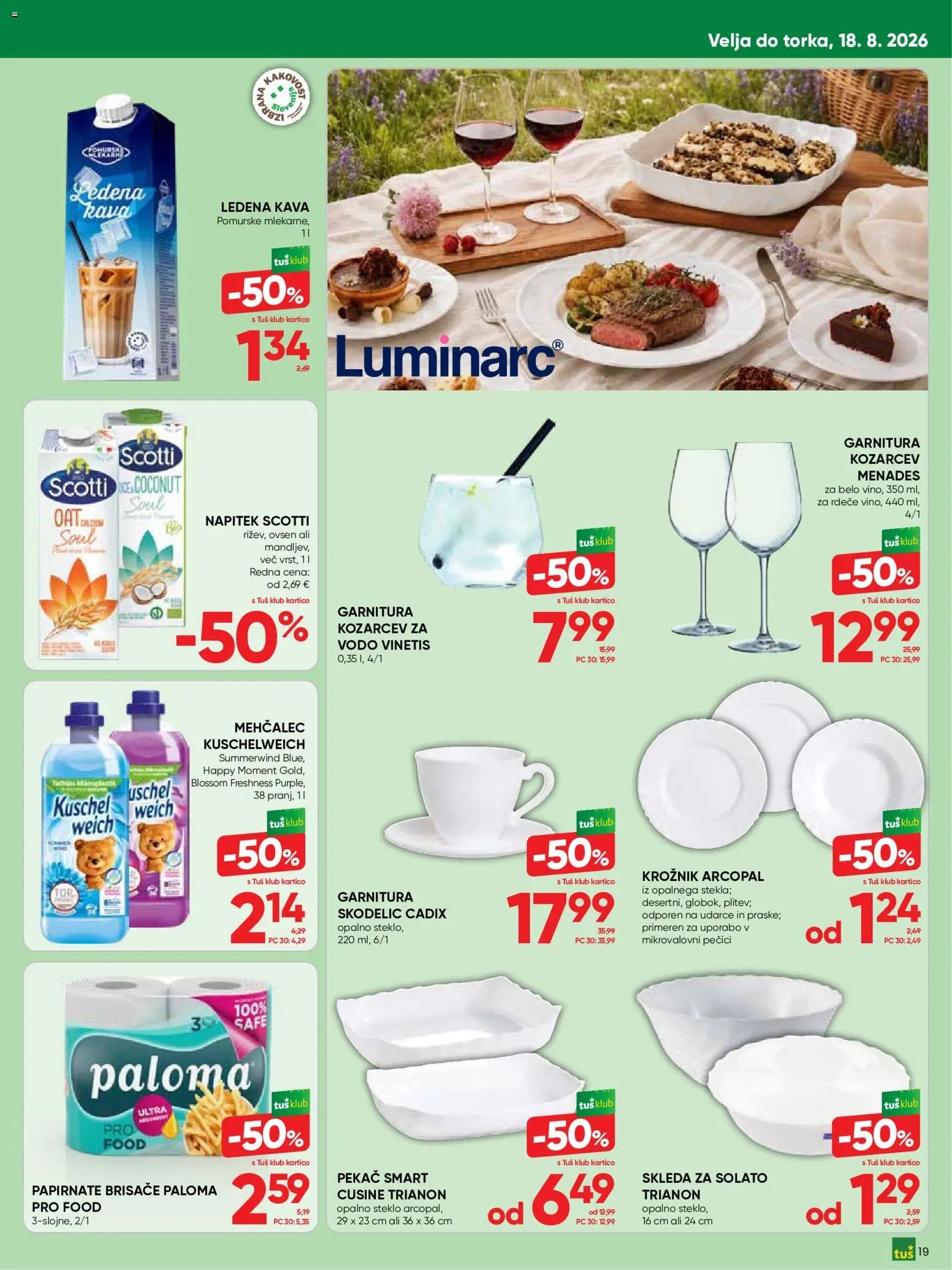 Tuš katalog