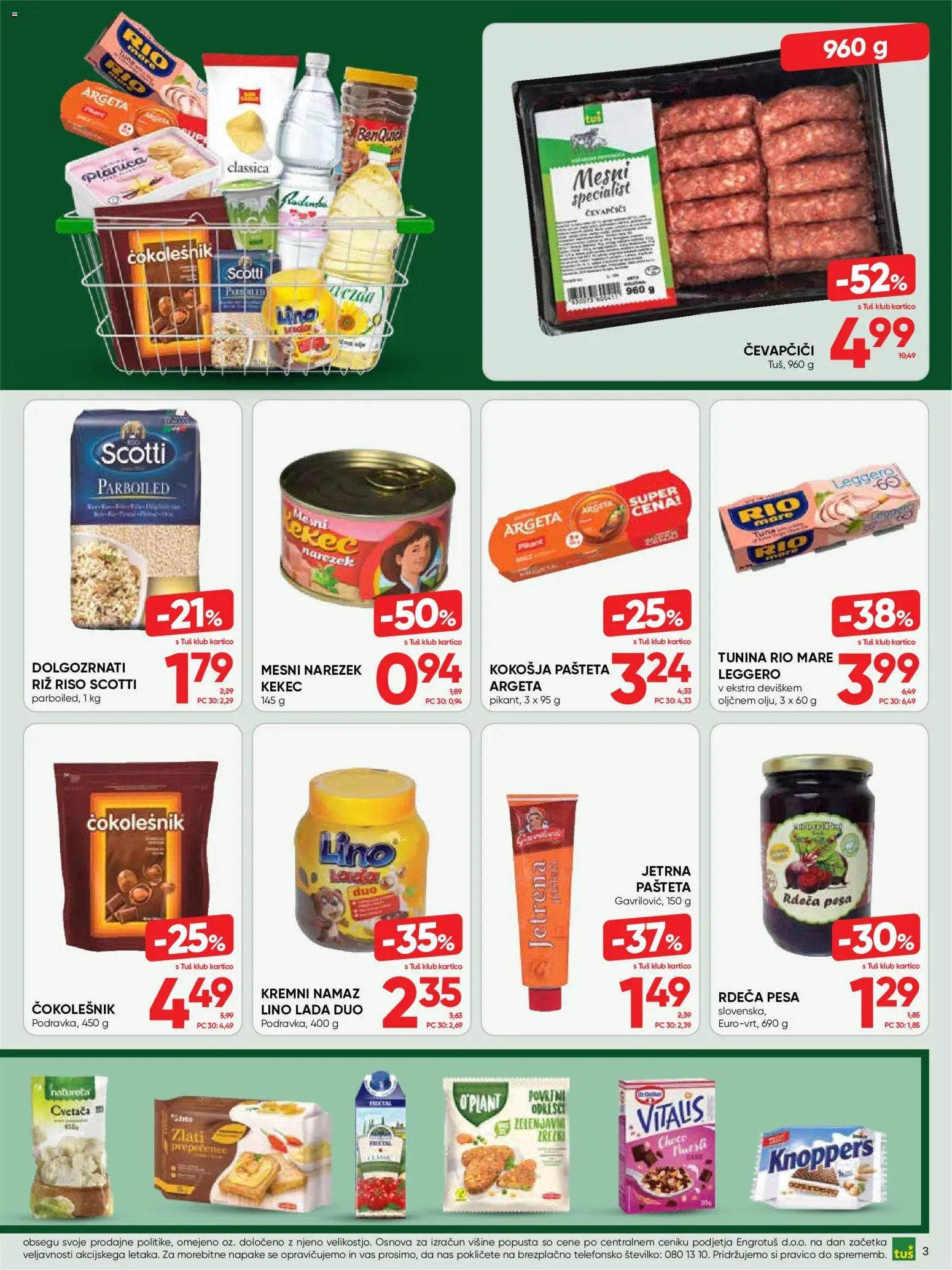 Tuš katalog